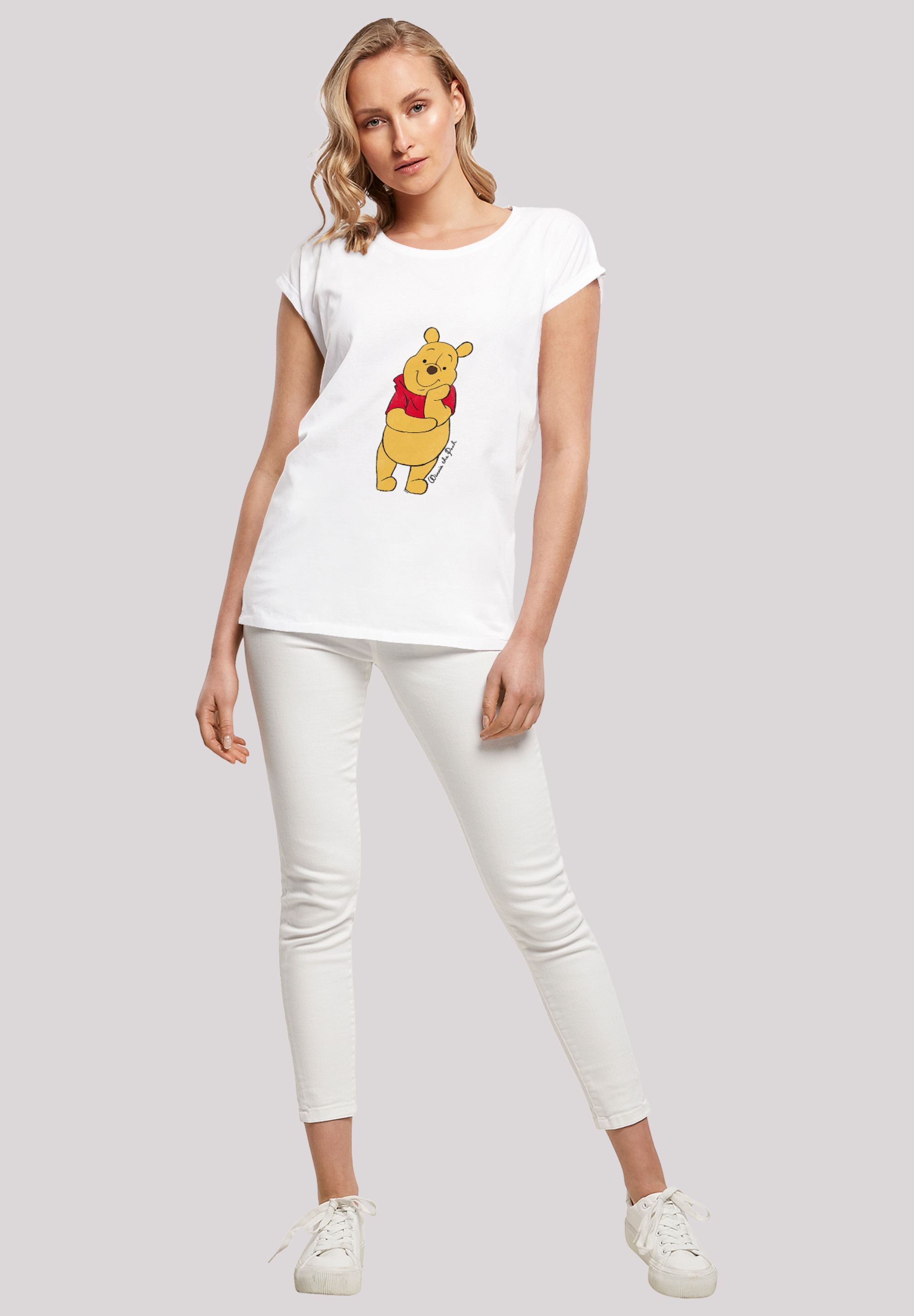 F4NT4STIC T-Shirt »'Disney Winnie The Pooh Classic'«, Damen,Premium Merch,Regular-Fit,Kurze Ärmel,Bedruckt