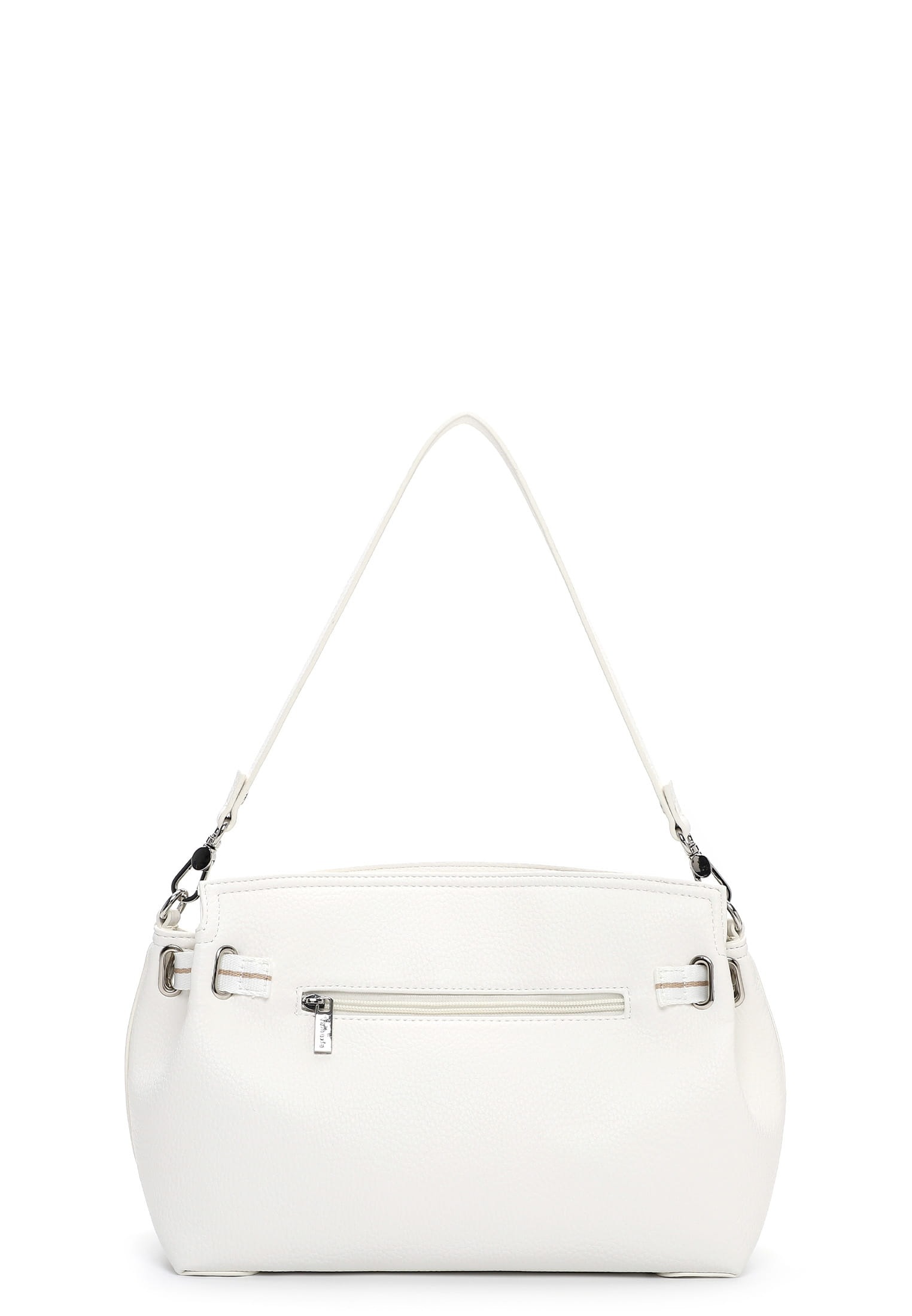 Beuteltasche TAMARIS "Beutel TAS Kirima", Damen, Gr. B/H/T: 29cm x 24cm x 14cm 0, weiß (weiß 300), Polyurethan, Taschen Beuteltasche 2