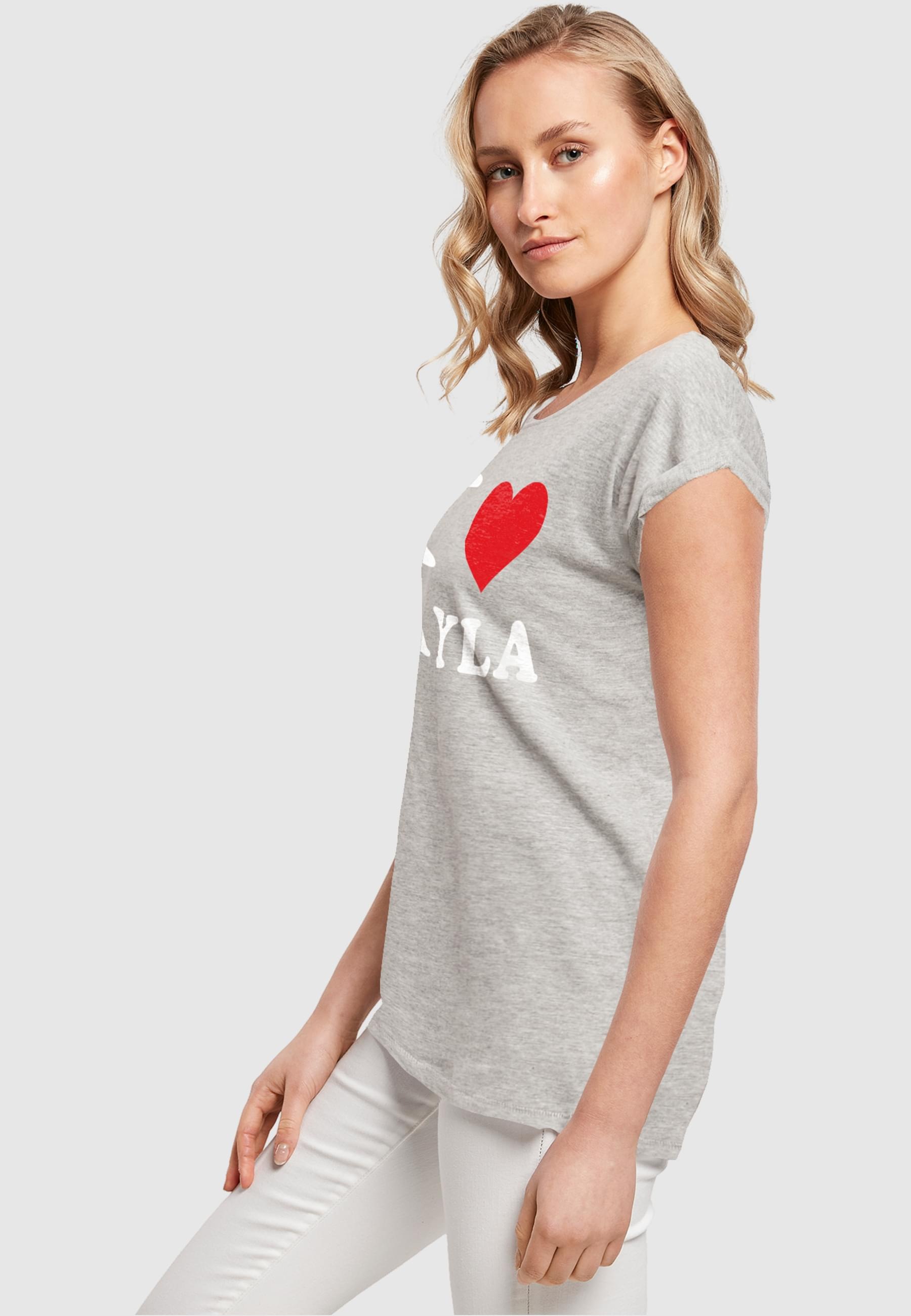 »Damen T-Shirt tlg.) | (1 X I Love BAUR T-Shirt«, kaufen Merchcode Ladies Layla