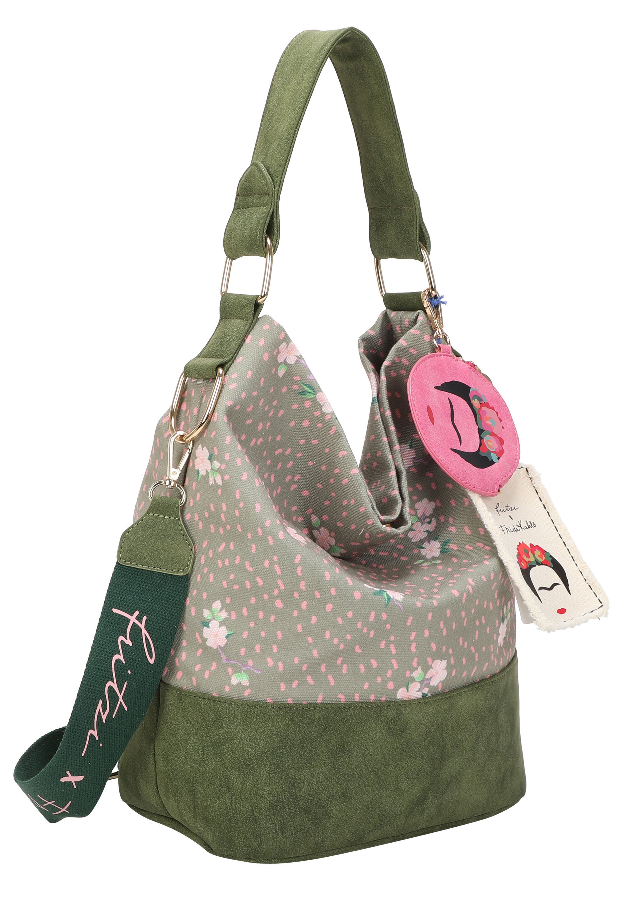 Fritzi aus Preußen Umhängetasche »Fritzi x Frida Kahlo« mit Blumenprint