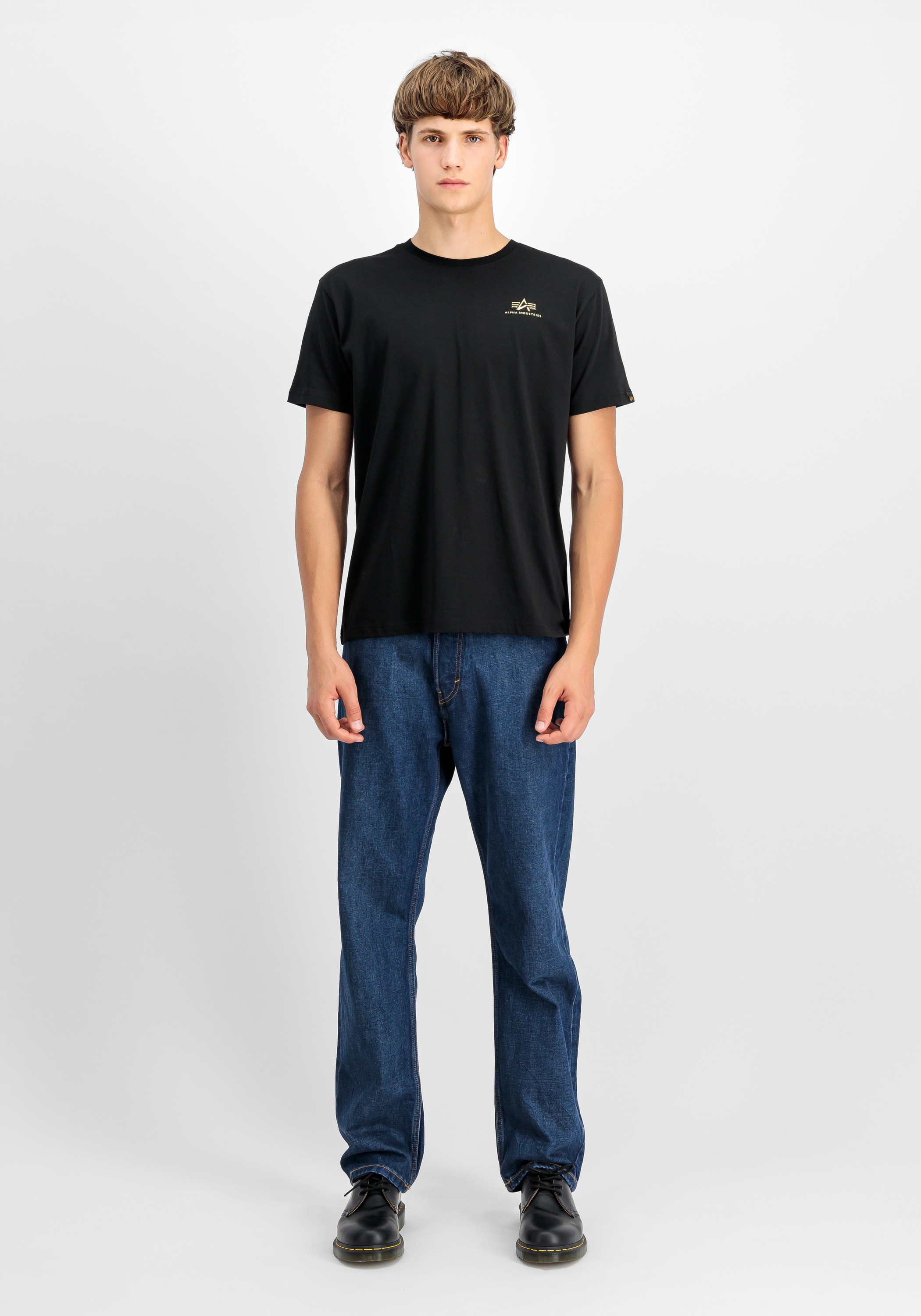 Alpha Industries Basic T-Shirt SL TPU Black Size M 2