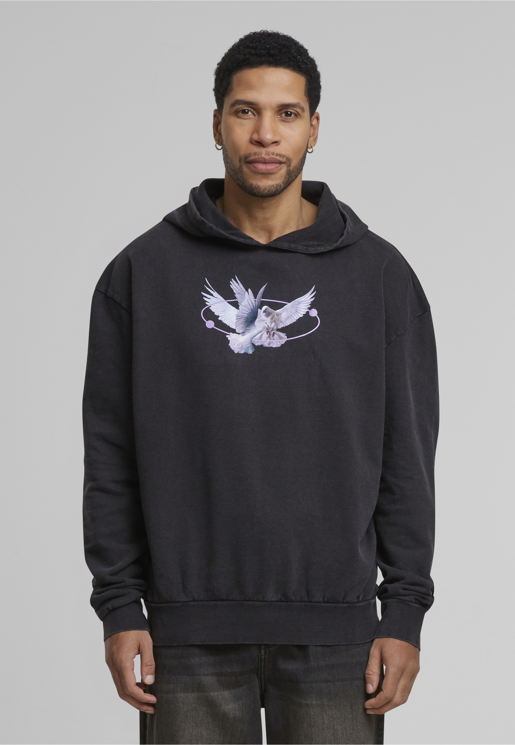 Upscale by Mister Tee Rundhalspullover »Upscale by Mister Tee Vive la Liberte Oversize Hoody« 1 Stk.