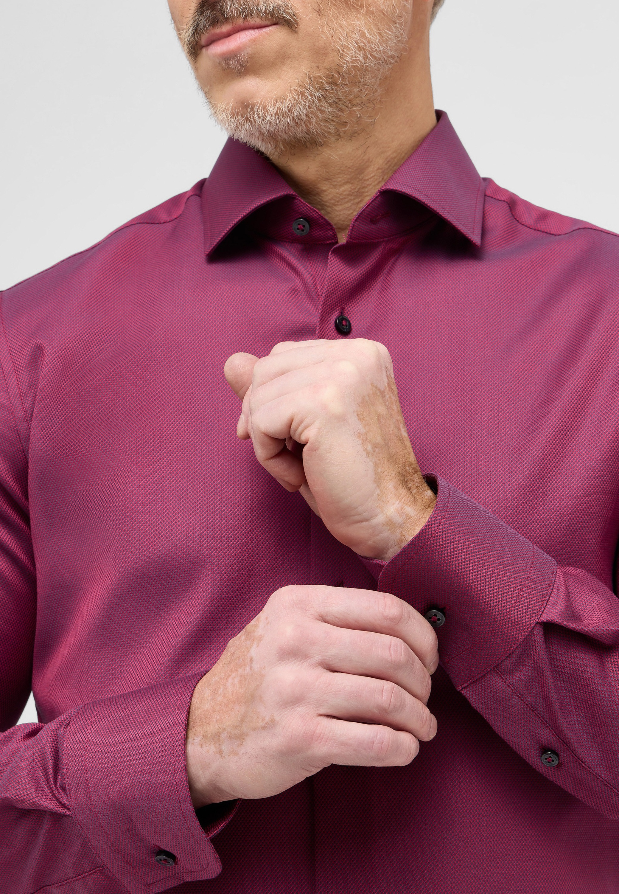 Thumbnail - Eterna Langarmhemd "SLIM FIT" NON IRON (bügelfrei)