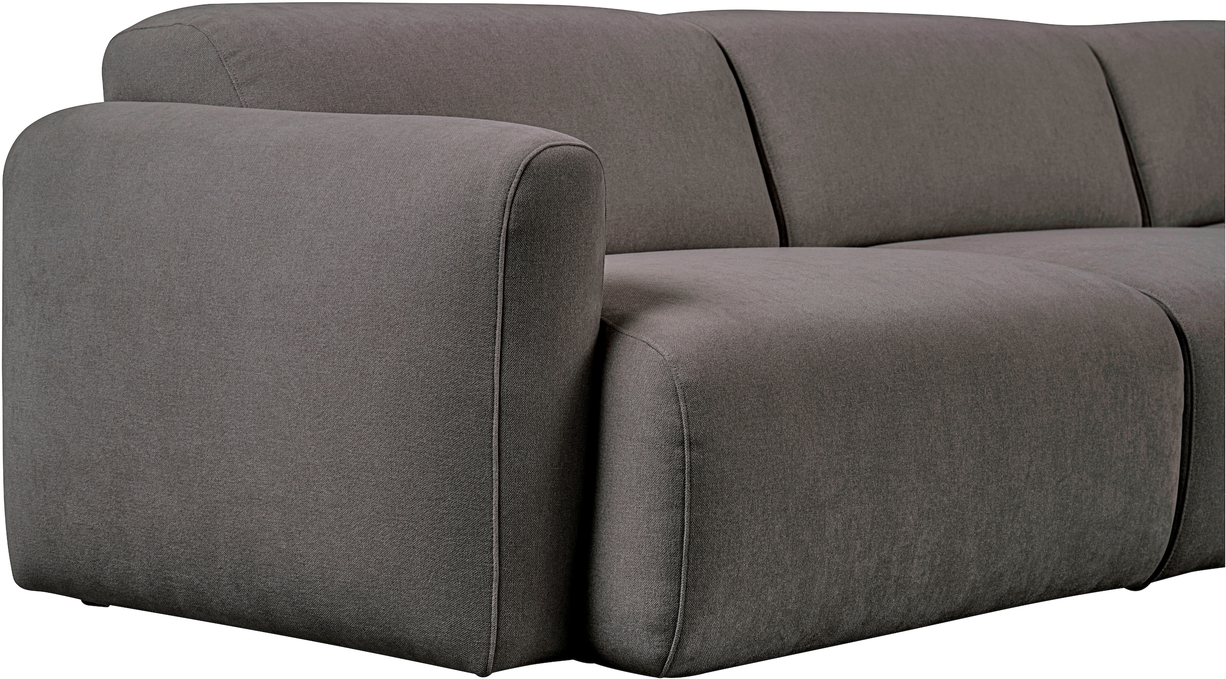 andas Ecksofa »Myrland«, Breite 241 cm, Chenille, Easy Clean Stoff, mit Kaltschaum