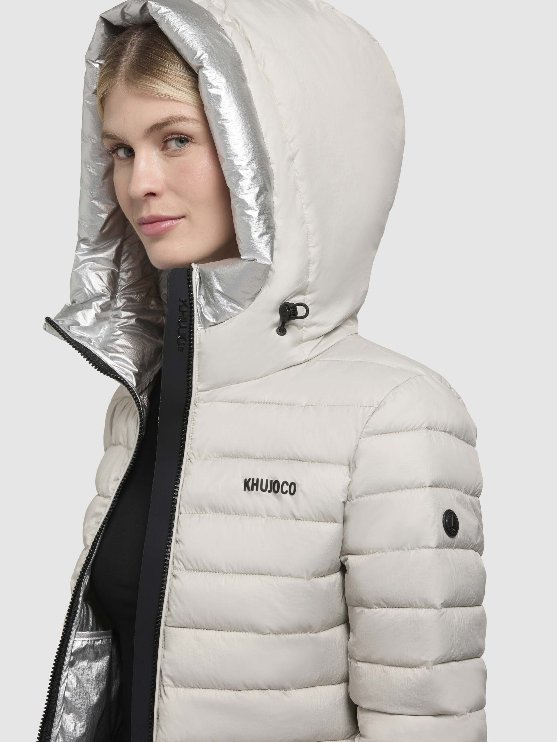 khujo Steppjacke »VRONI«, mit Kapuze