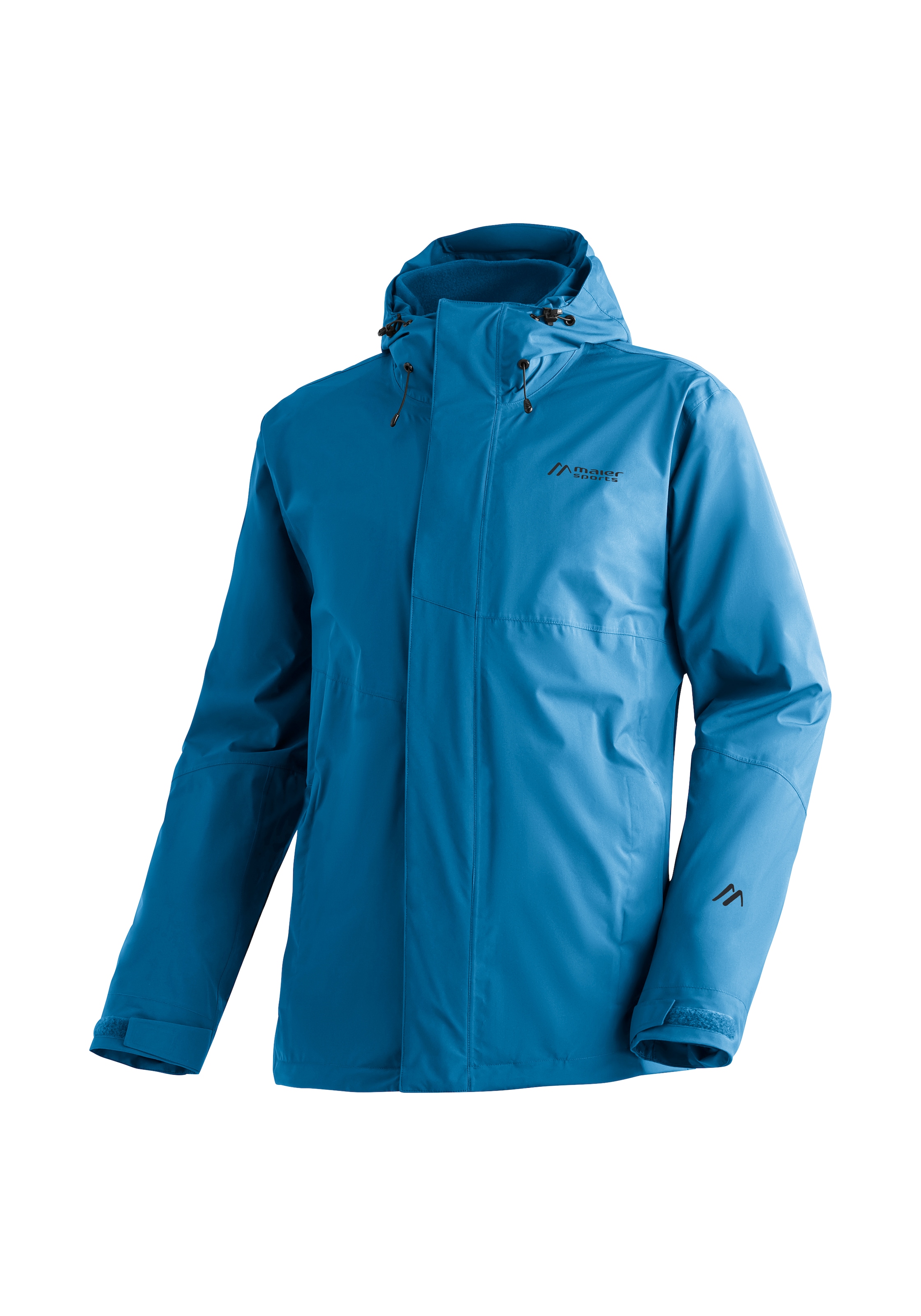 Maier Sports "Metor 3in1 M" warme Herren Jacke mit Kapuze, Winterjacke wasserdicht atmungsaktiv