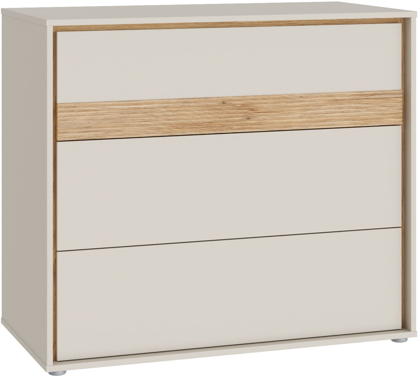 FORTE Schubkastenkommode, B/H/T 96,3/84,1/50,2 cm günstig online kaufen