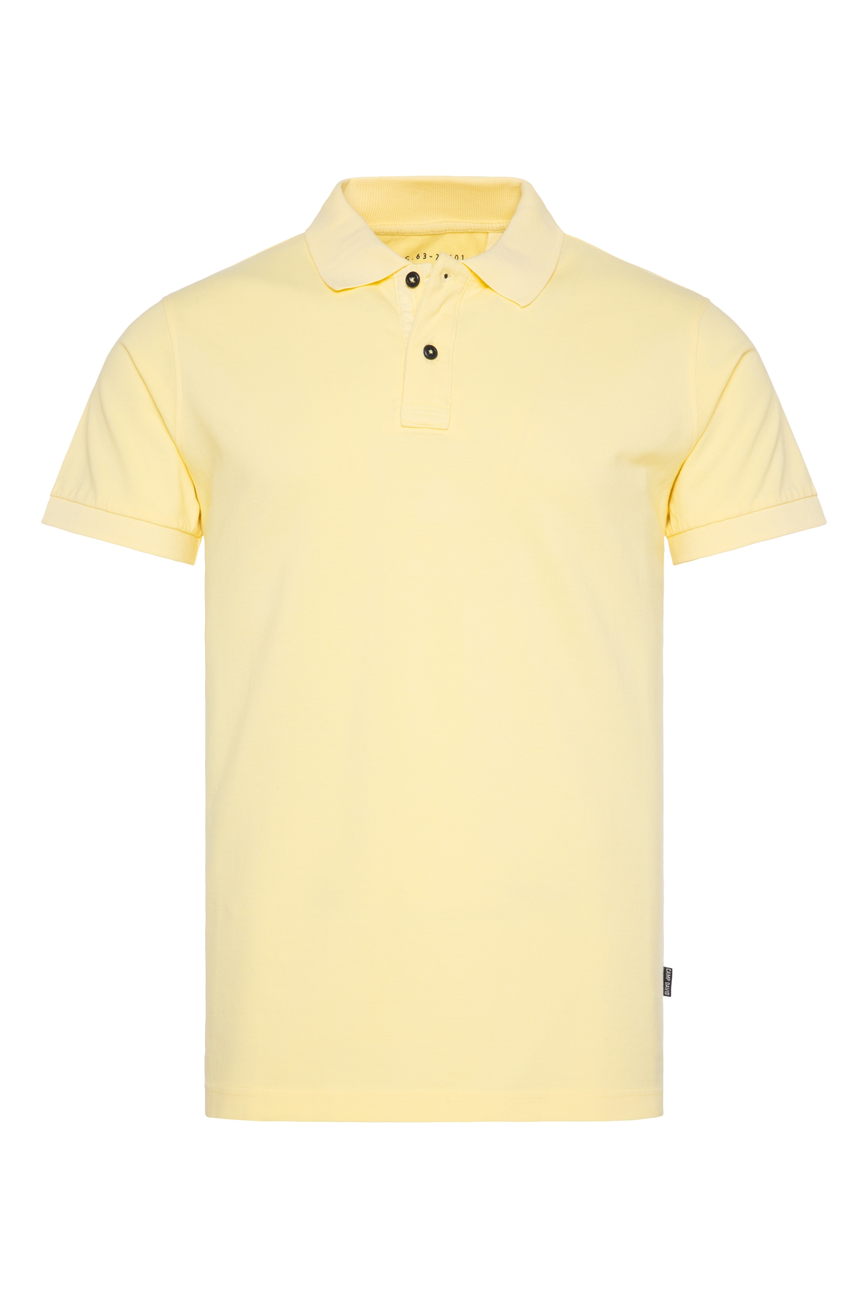 CAMP DAVID Poloshirt, mit Seitenschlitze