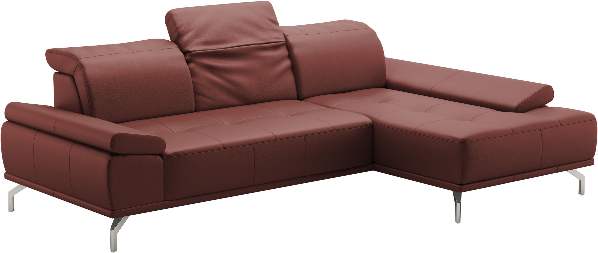 Places of Style Ecksofa »Caluna«, Inkl.Sitztiefenverstellung