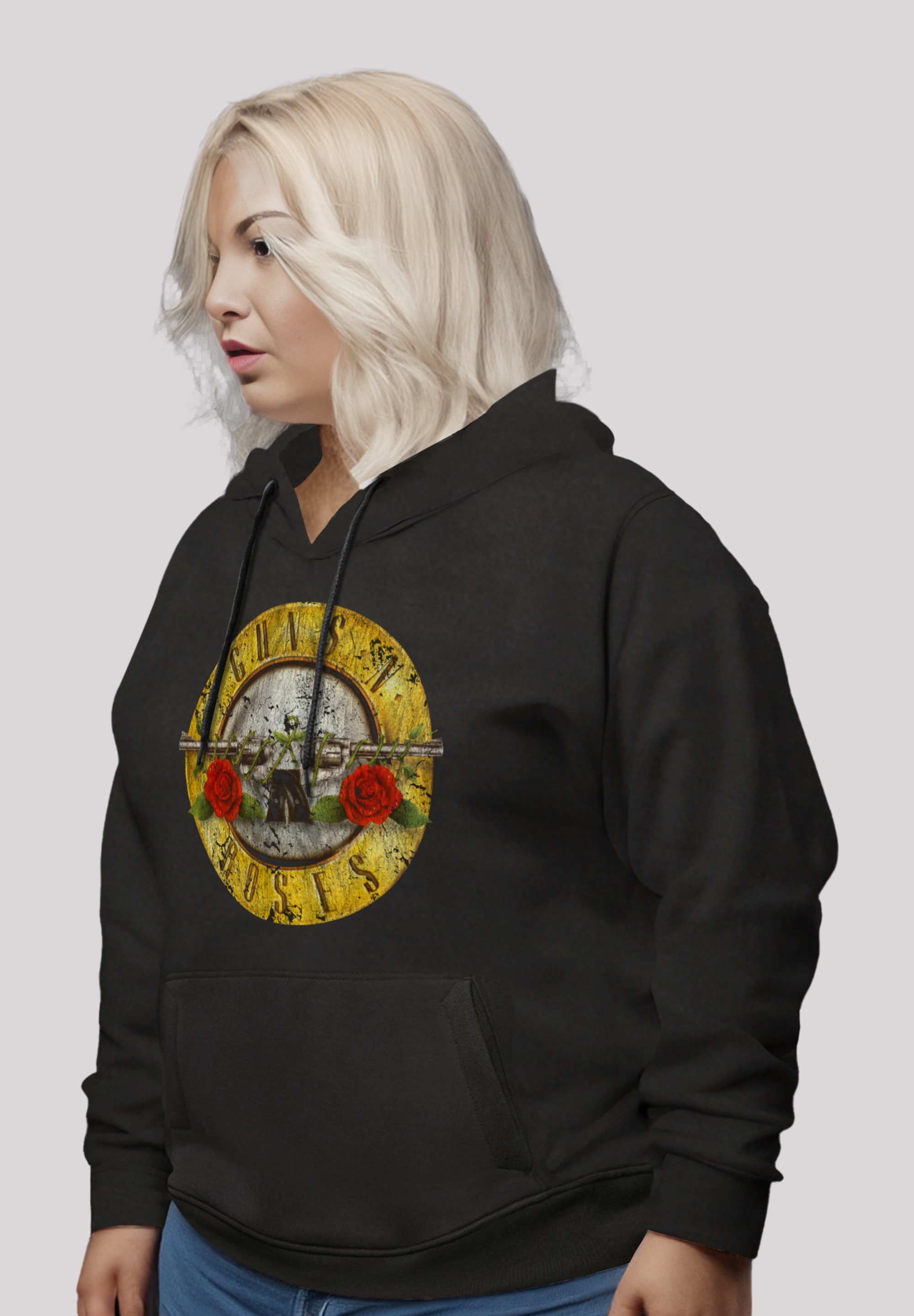 F4NT4STIC Kapuzenpullover »Guns 'n' Roses Vintage Classic Logo Black«, Premium Qualität