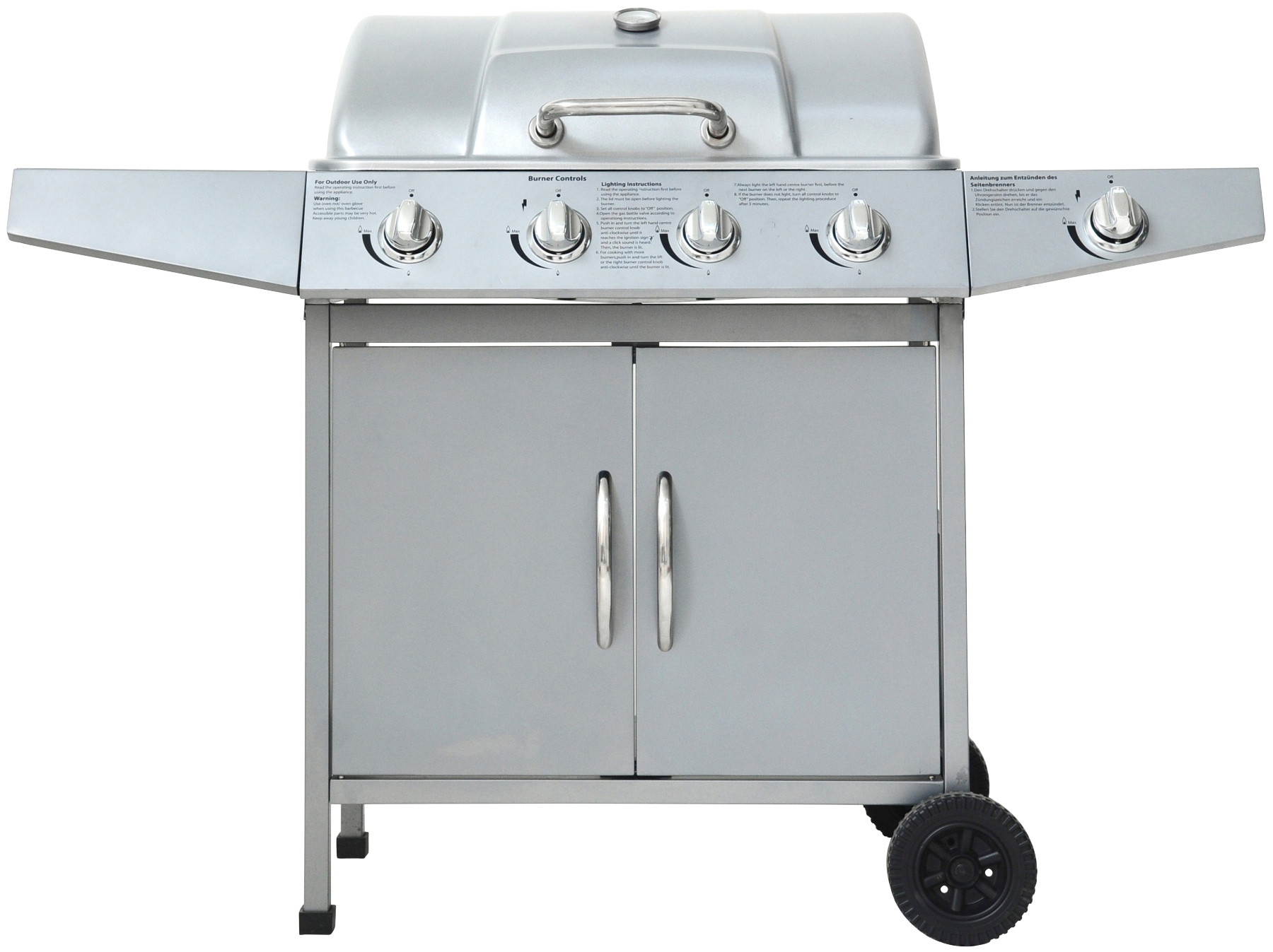 El Fuego Gasgrill »Dayton 4+1«, BxTxH: 127,5x53x97 cm