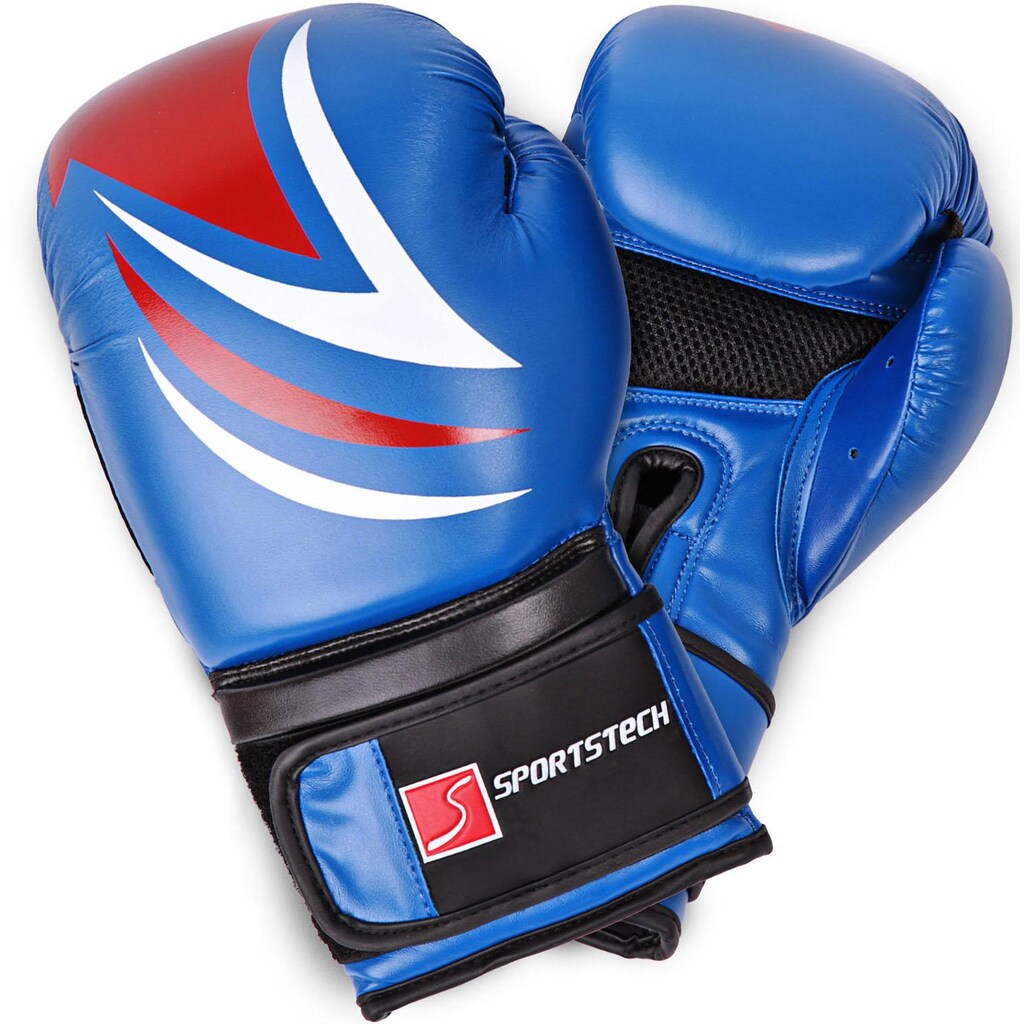 Sportstech Boxhandschuhe, (mit Tasche)