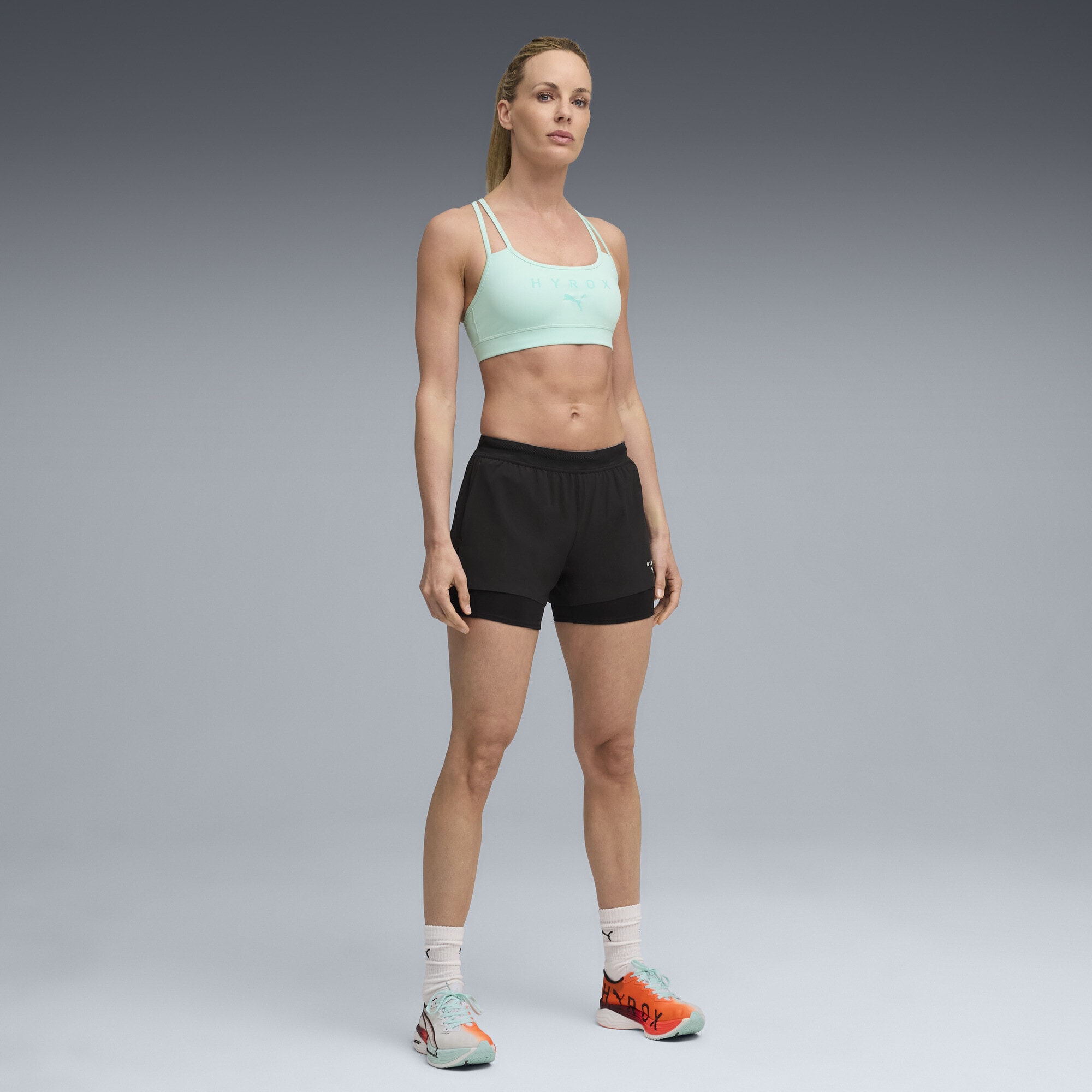 PUMA Trainingsshorts »PUMA x HYROX 2-in-1-Shorts Damen«