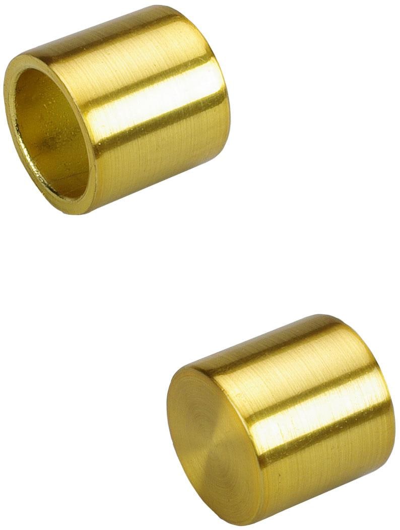 Liedeco Gardinenstangen-Endstück "Cap" für Gardinenstangen Ø 16 mm günstig online kaufen