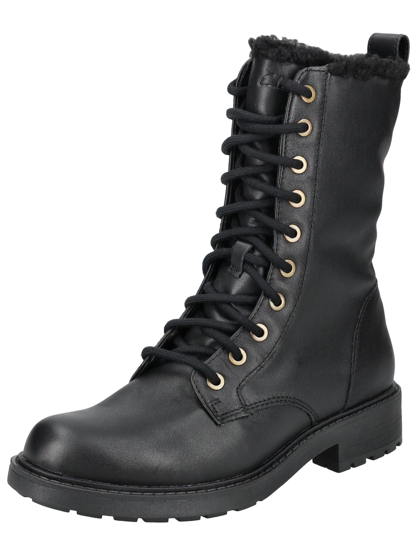 Clarks Schnürstiefelette "Clarks Stiefel Leder" günstig online kaufen