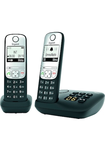 Gigaset Schnurloses DECT-Telefon »A690A Duo«, (Mobilteile: 2) kaufen