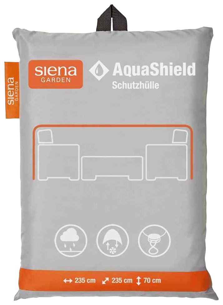 Siena Garden Gartenmöbel-Schutzhülle "AquaShield", Loungehülle 235x235xH70 cm