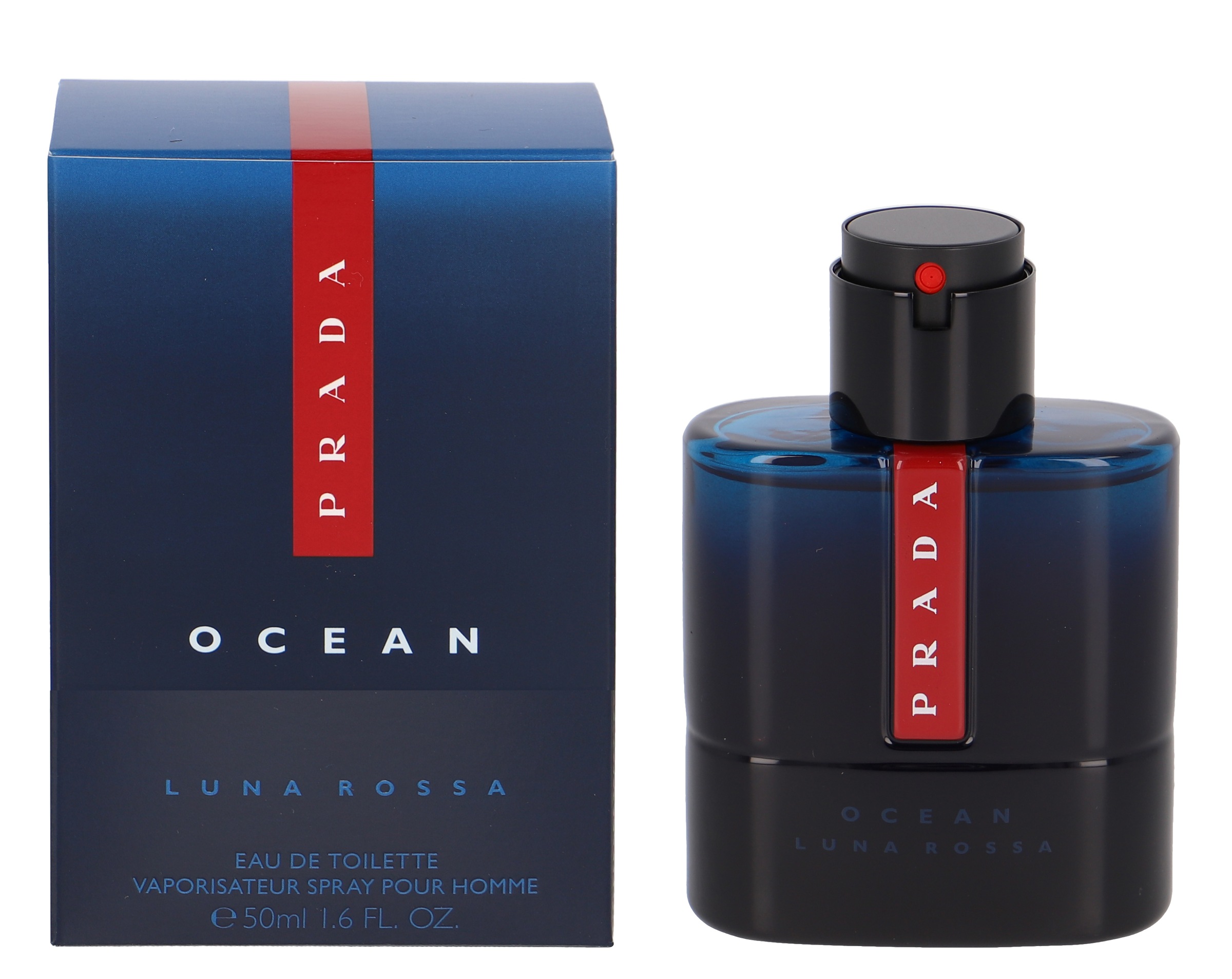 PRADA Herren Eau de Toilette "Prada Luna Rossa Ocean", 50mlweiß, neutral, Parfüms, mit belebendem ersten Eindruck