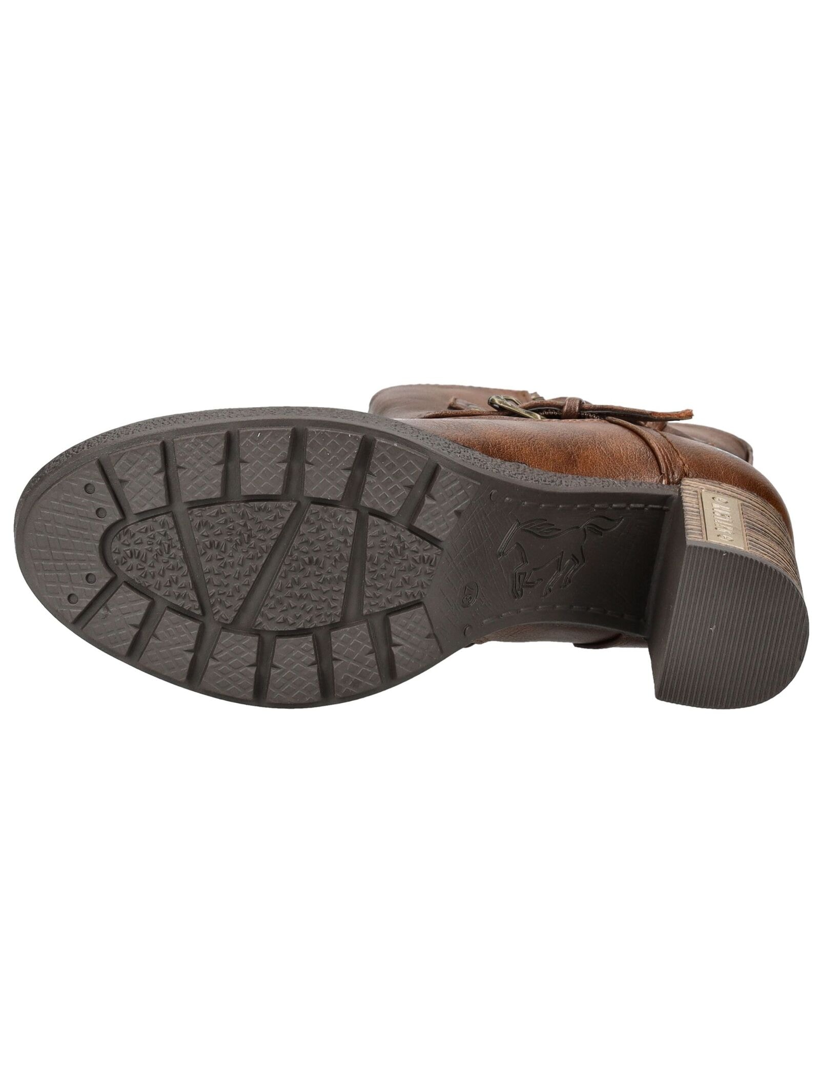 Mustang Shoes High-Heel-Stiefelette »Mustang Shoes Stiefelette Lederimitat/Textil«