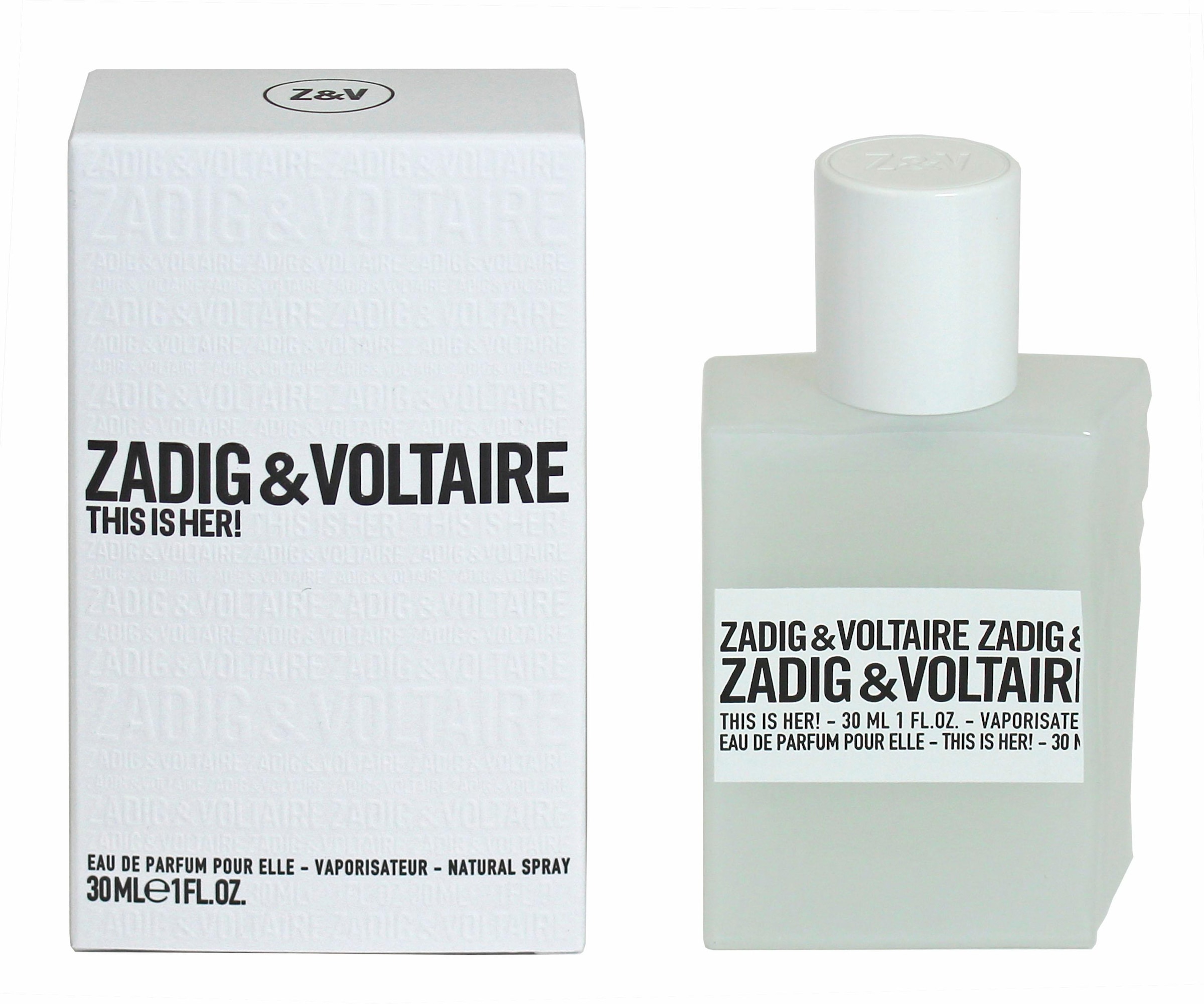 ZADIG & VOLTAIRE Eau de Parfum »This is Her!«, mit blumig-orientalischer Note