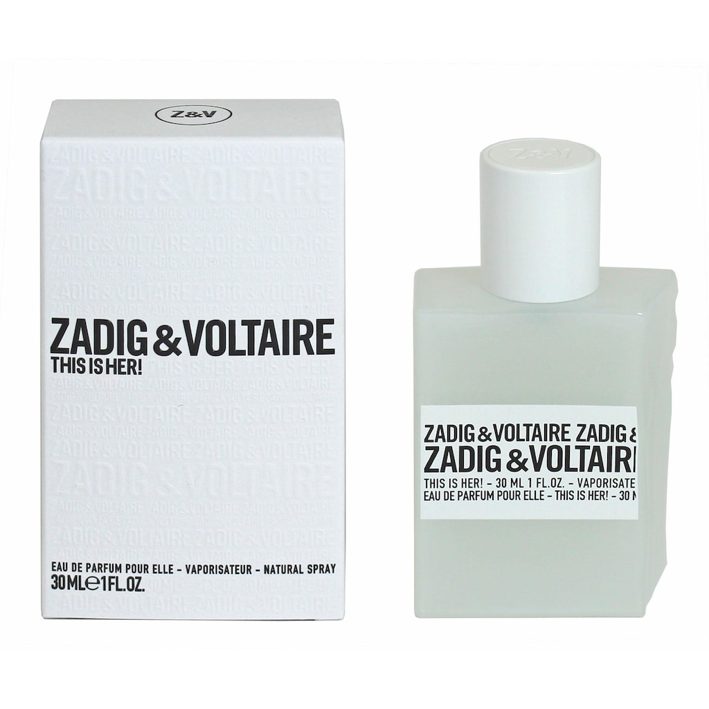 ZADIG & VOLTAIRE Eau de Parfum »This is Her!«