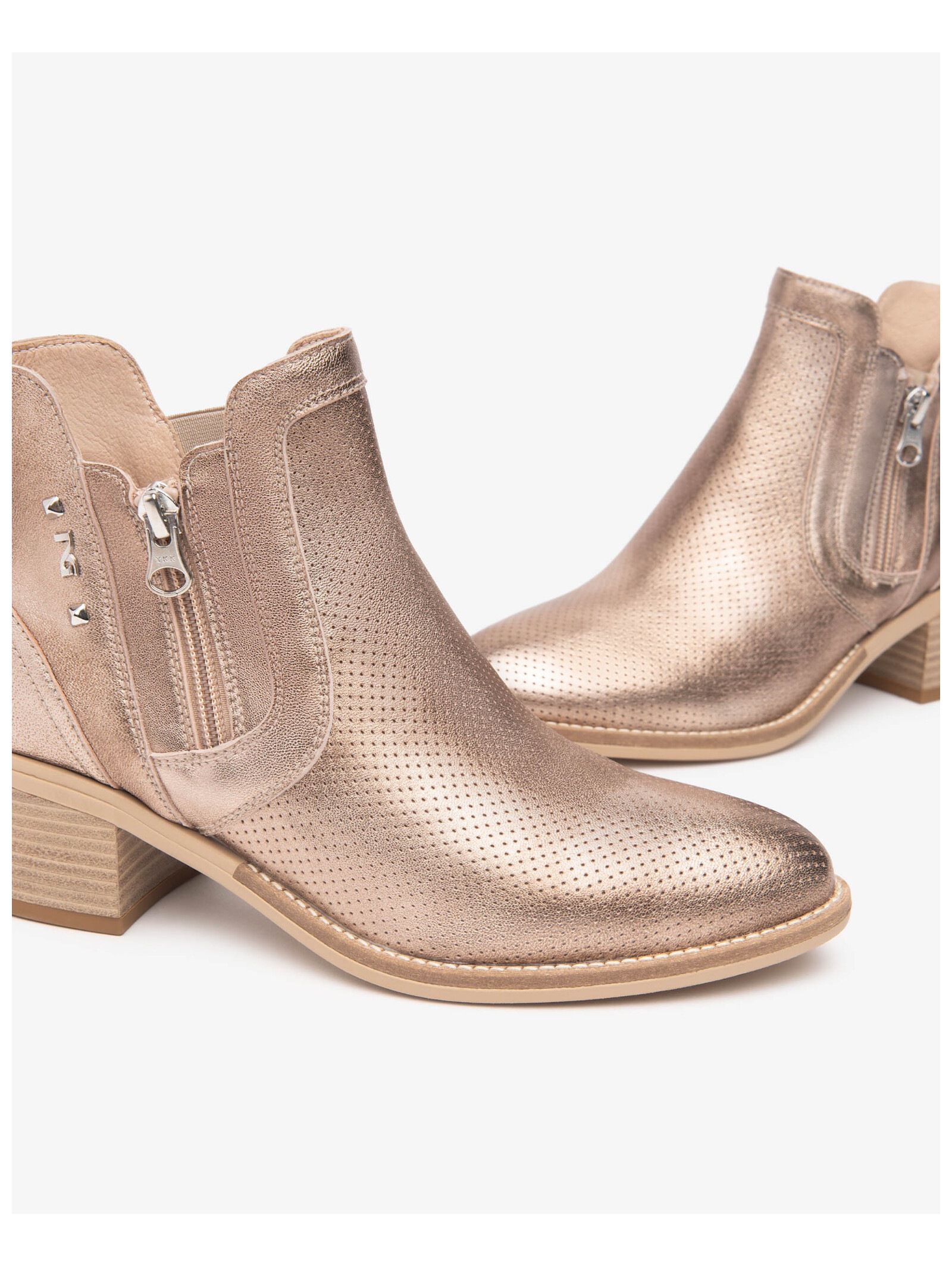 Nero Giardini Stiefelette »Nero Giardini Stiefelette Leder/Textil«