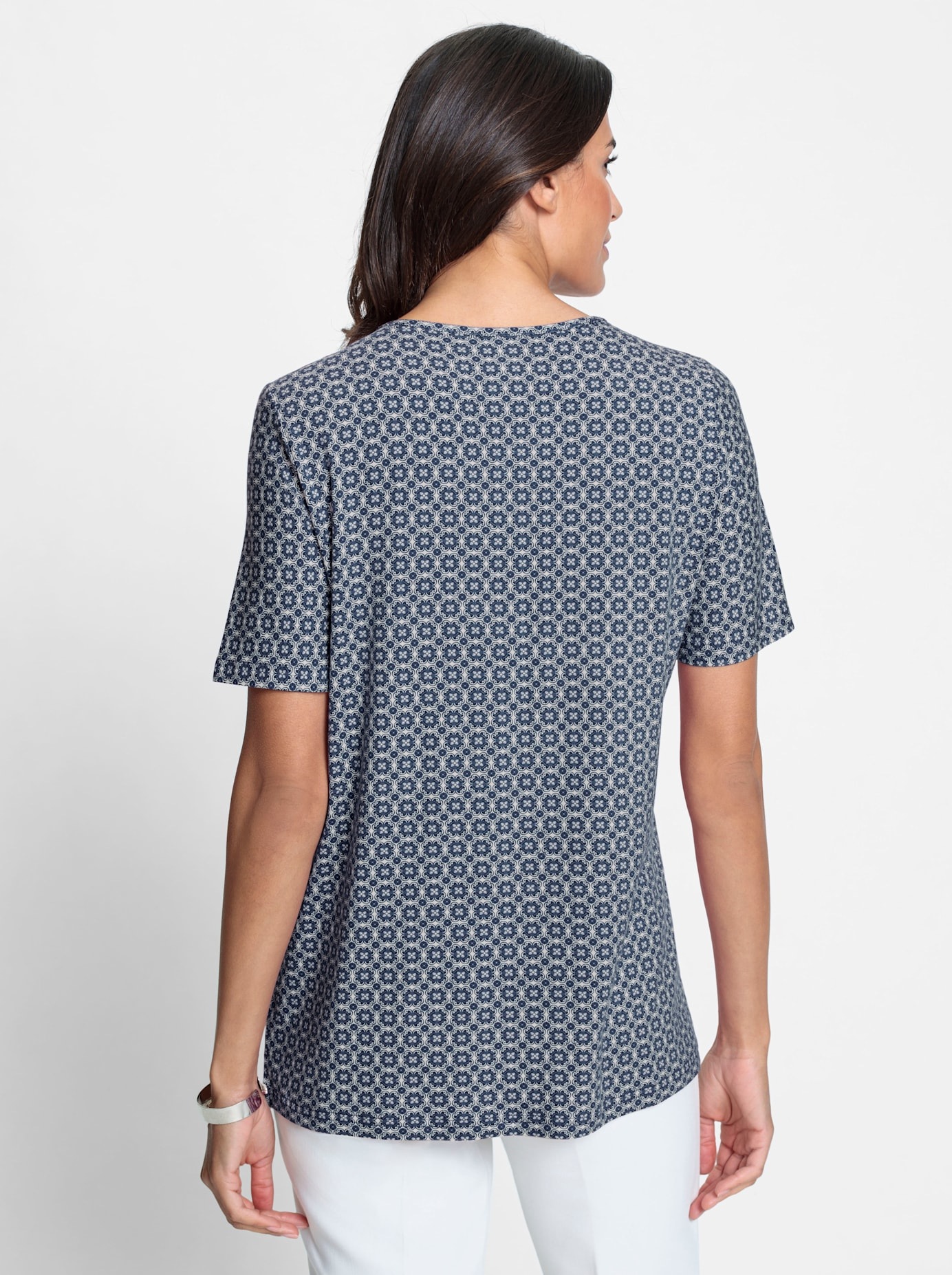 Inspirationen Tunic Shirt Women's Blue Size 54 2