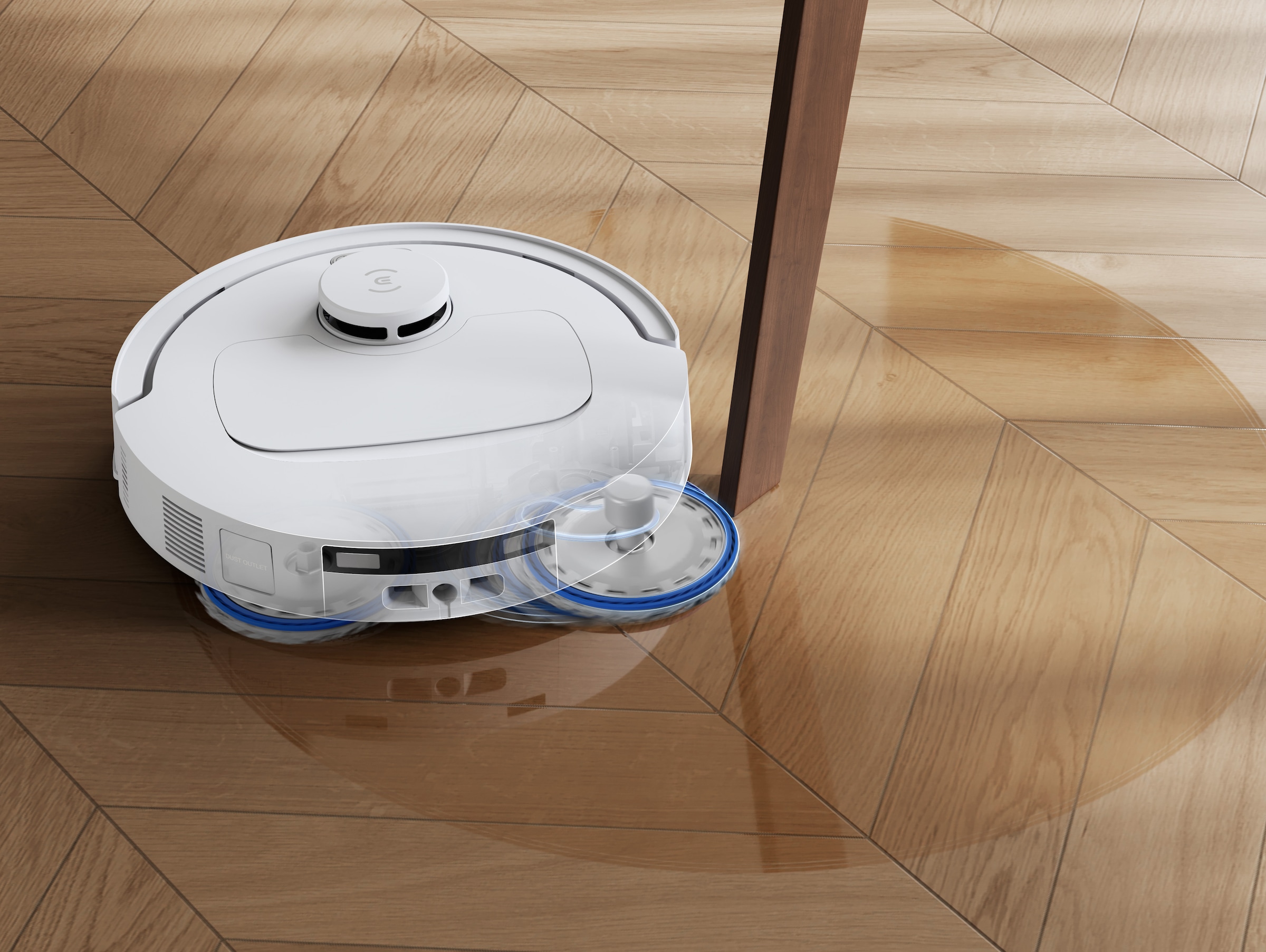 ECOVACS Saugroboter »DEEBOT T30C OMNI«, Saug-und Wischroboter mit Absaugstation
