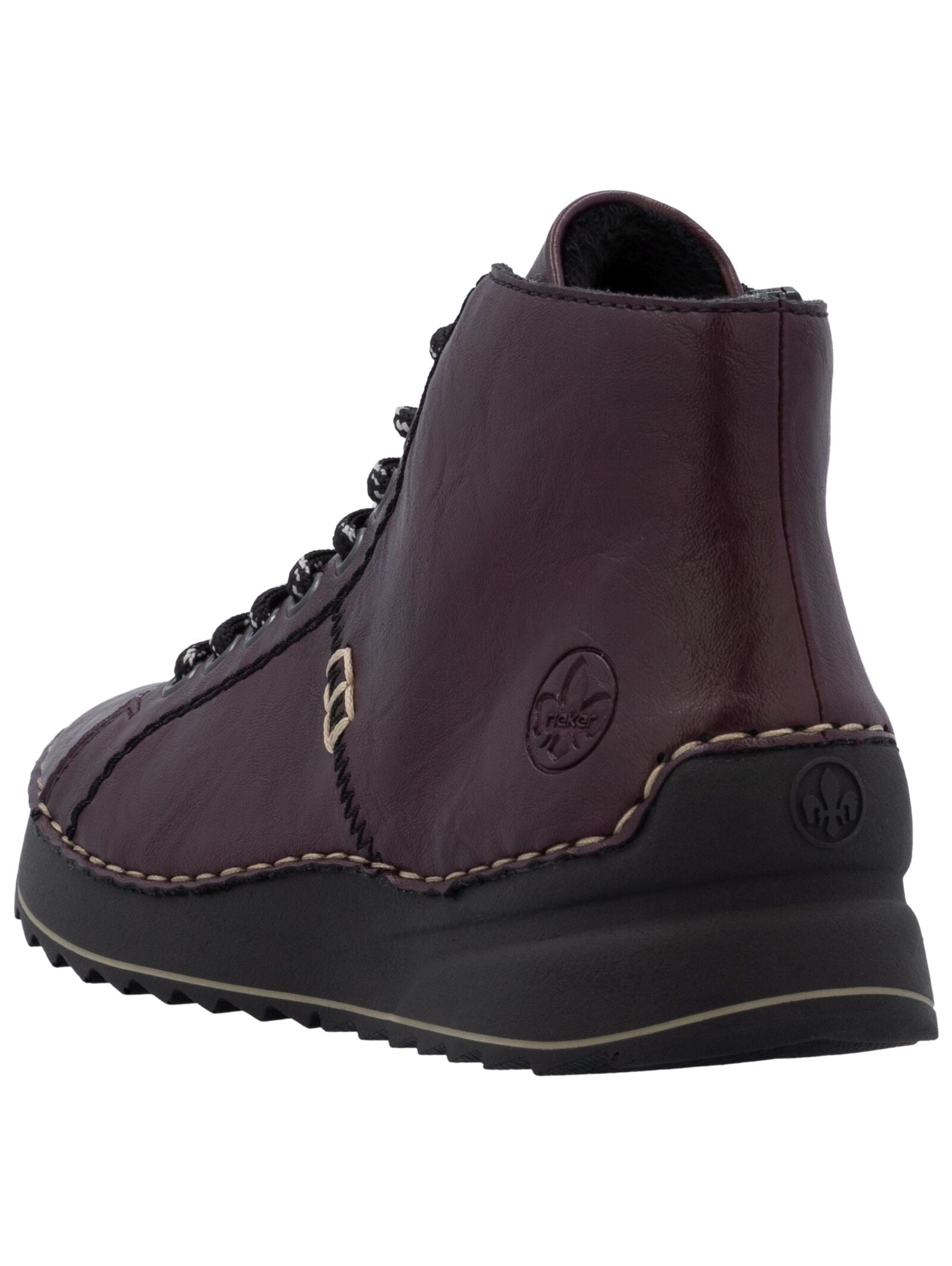 Rieker Schnürstiefelette »Rieker Stiefelette Lederimitat«