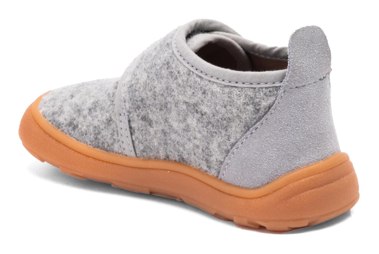 Bisgaard Barfußschuh »barefoot basic«, Hausschuh mit Klettverschluss, Größenschablone zum Download