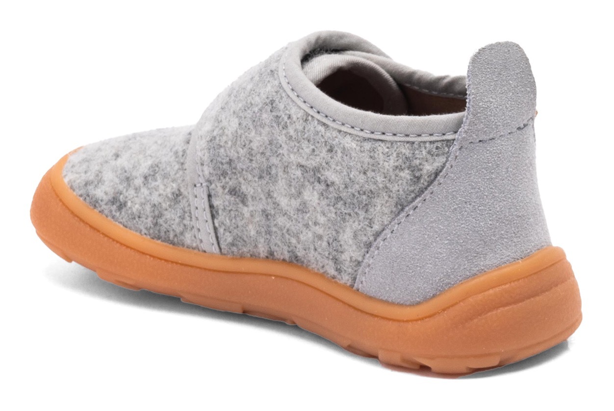 Thumbnail - Bisgaard Barfußschuh "barefoot basic" Hausschuh mit Klettverschluss, Größenschablone zum Download