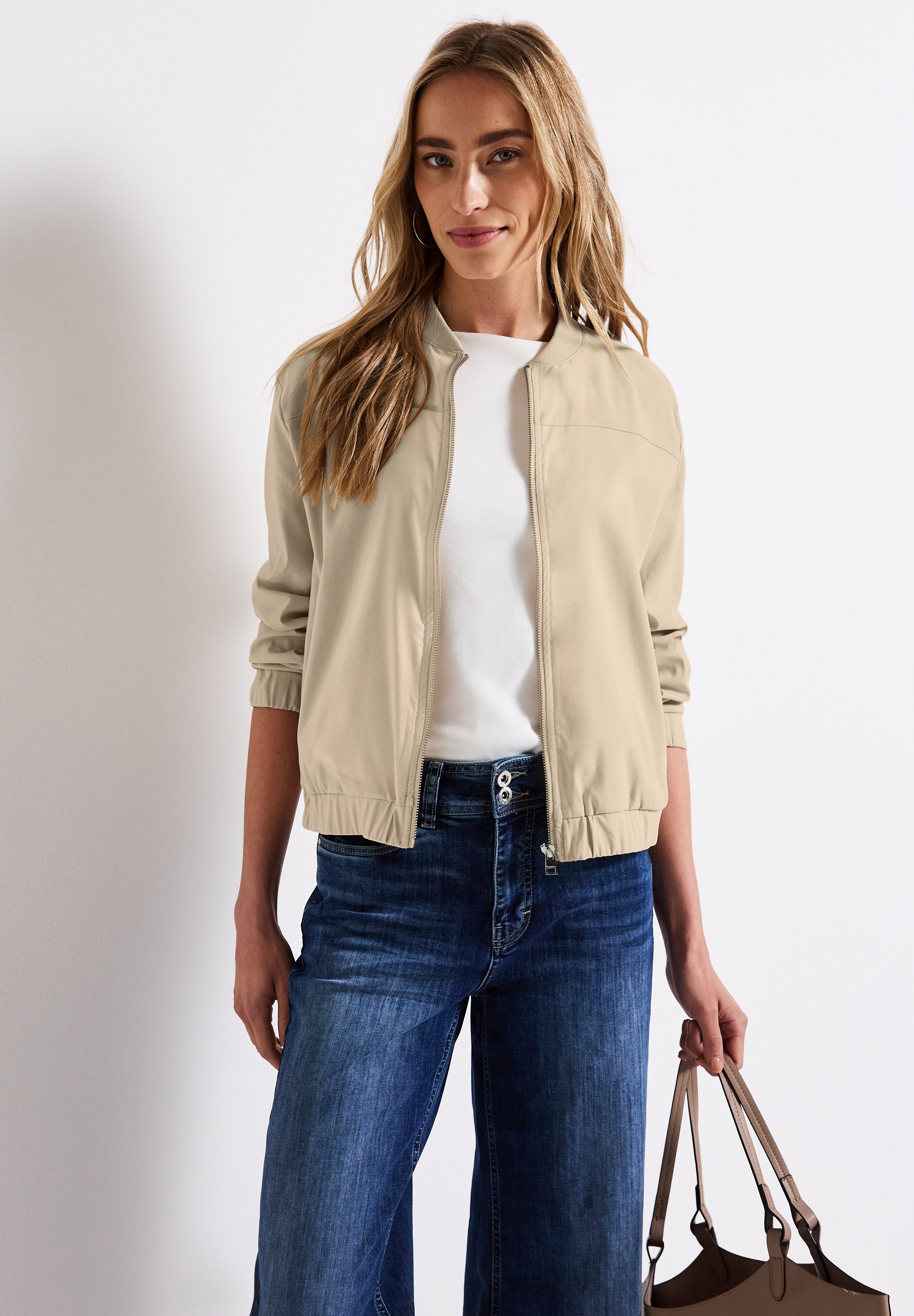 STREET ONE Jackenblazer, mit elastischem Bund günstig online kaufen