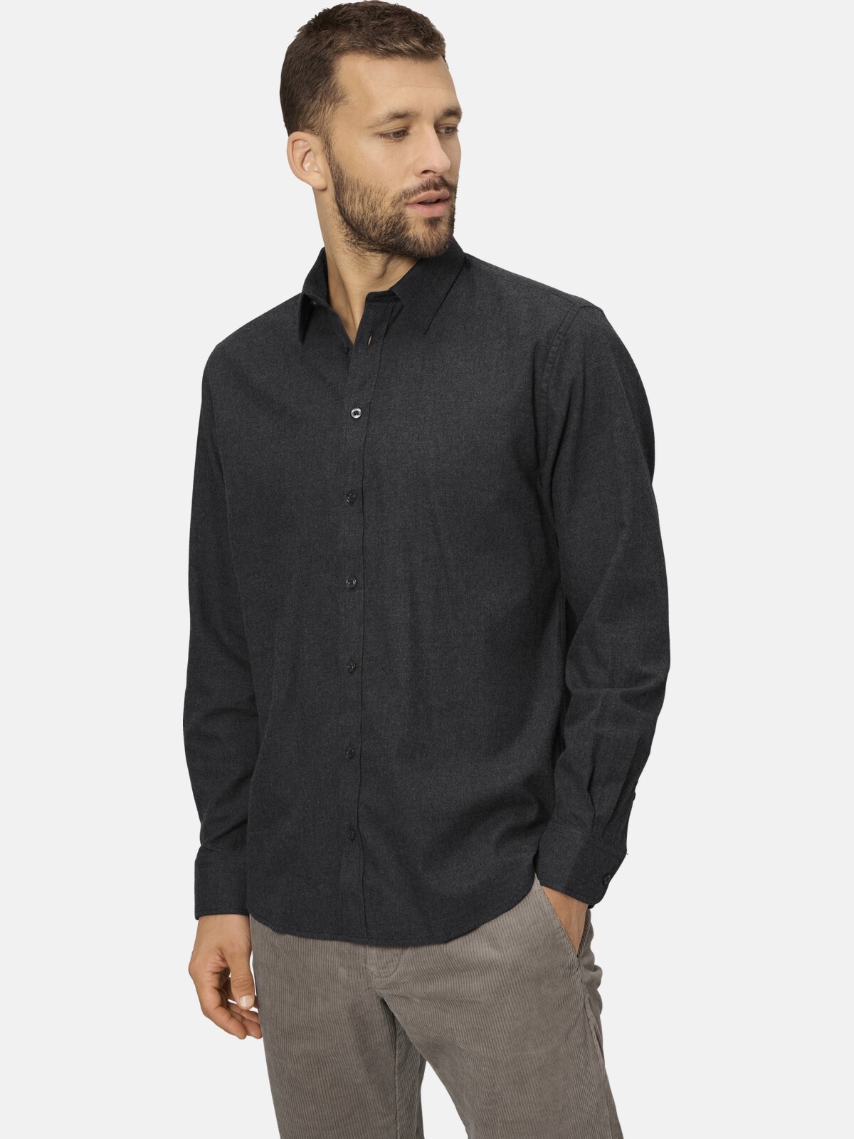 Babista Langarmhemd "Hemd MILANVENTO" 1 Stk. in Melange-Optik günstig online kaufen