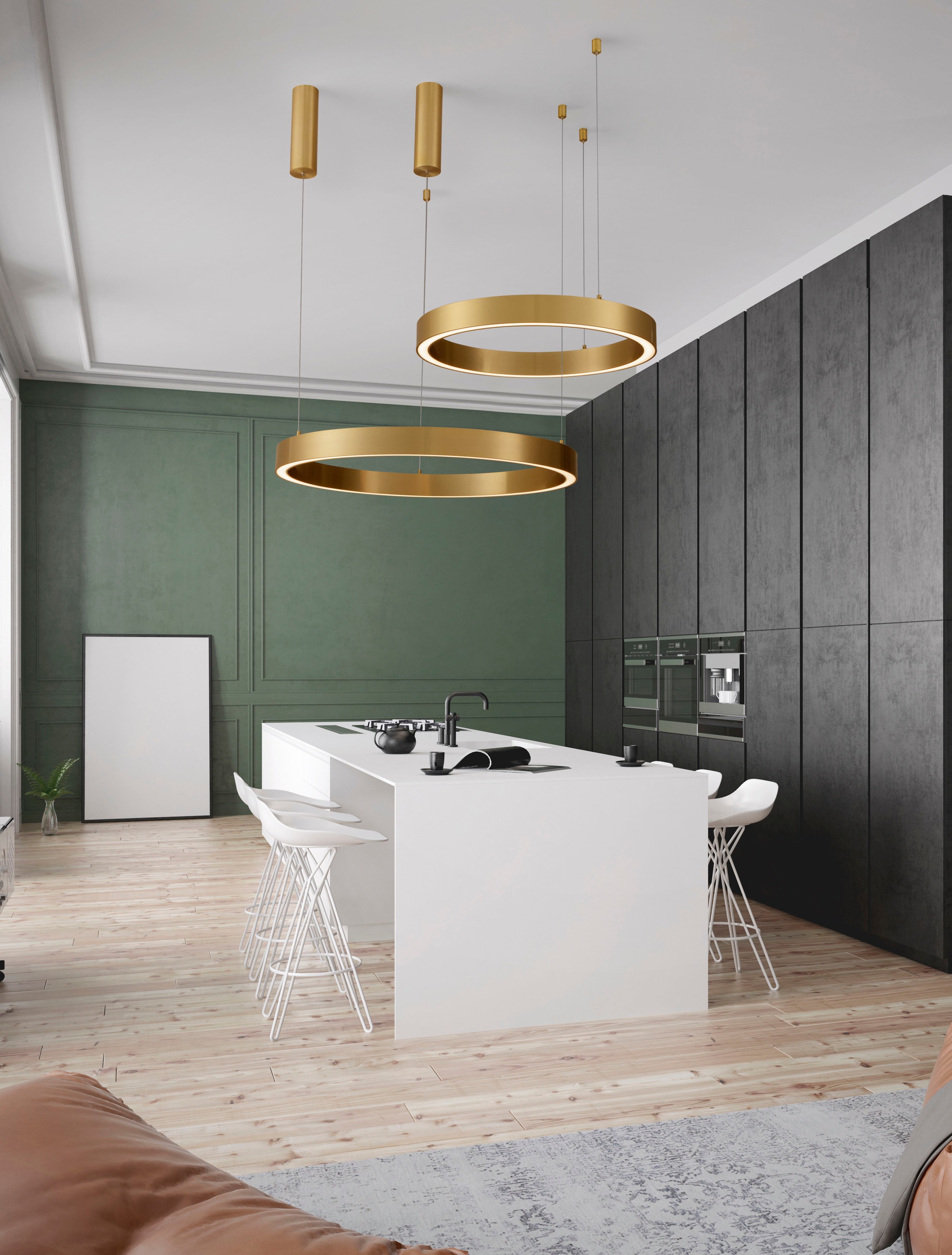 Nova Luce LED-Hängeleuchte »STING« LED-Modul 1 Stk. Warmweiß Mit Leuchtmittel; Höhenverstellbar