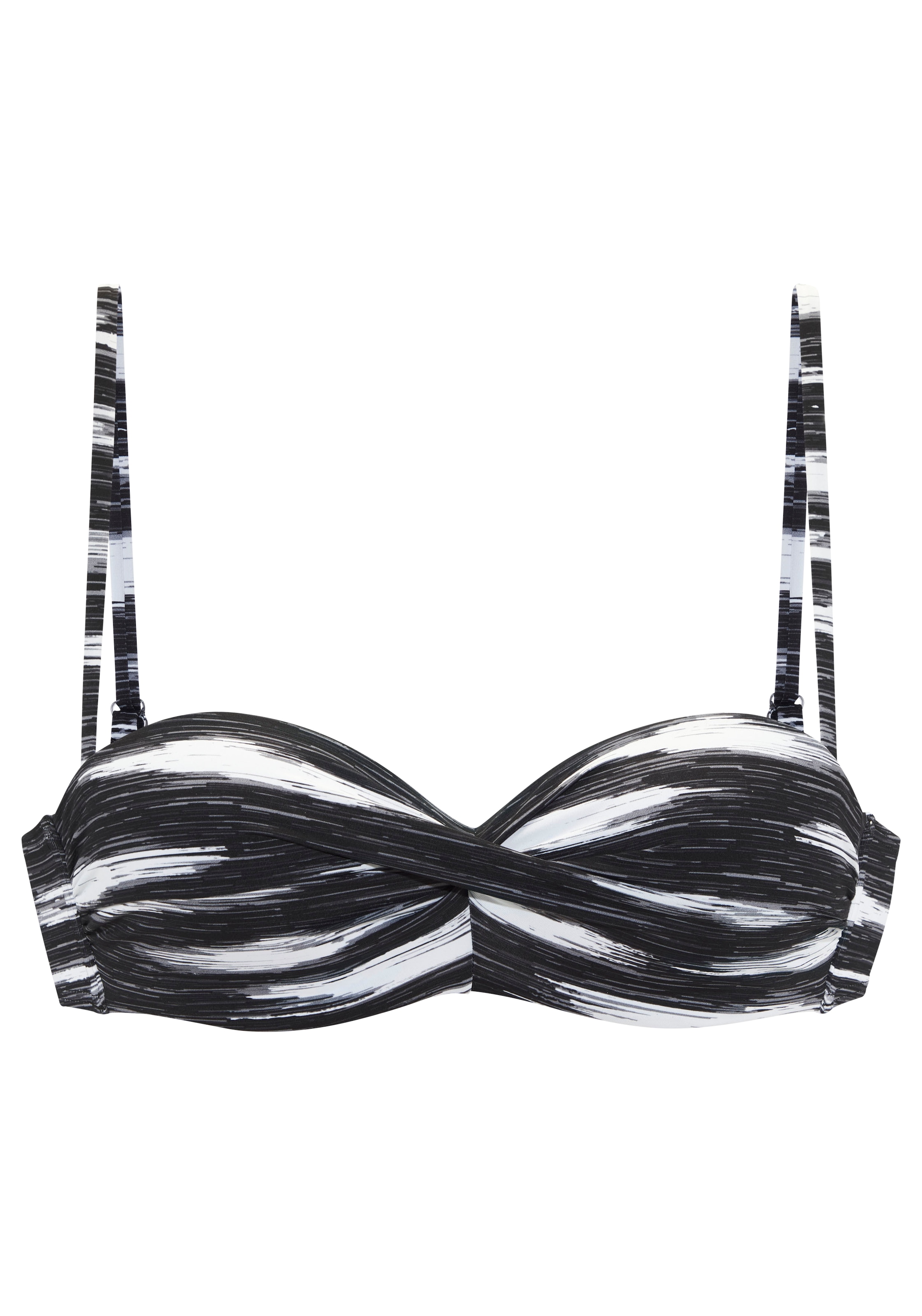 Venice Beach Bügel-Bandeau-Bikini-Top "Meliya", mit modernem Allover-Print günstig online kaufen