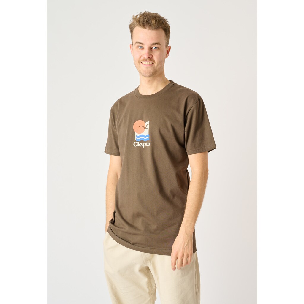Cleptomanicx T-Shirt »Camper Möwe«