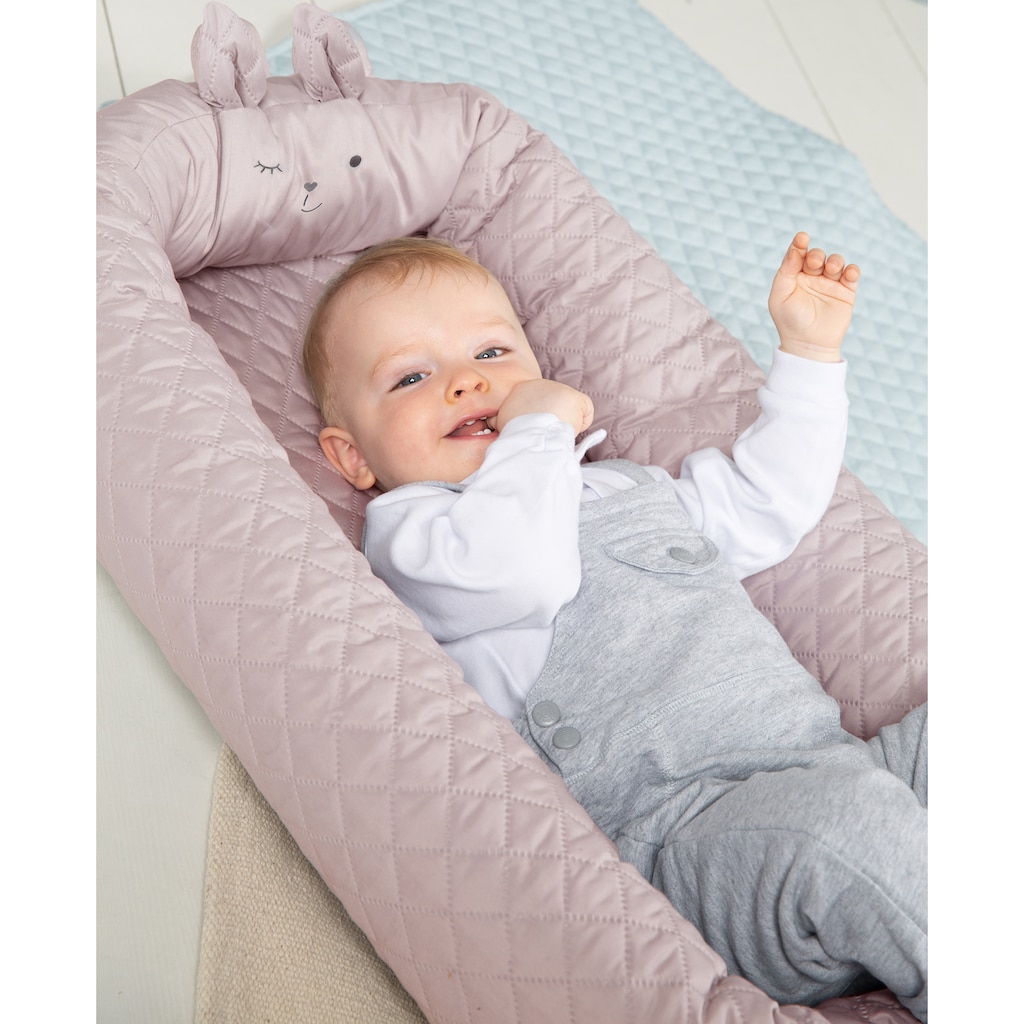 roba® Kuschelnest »Babylounge, roba style, Lily, rosa«, 3in1