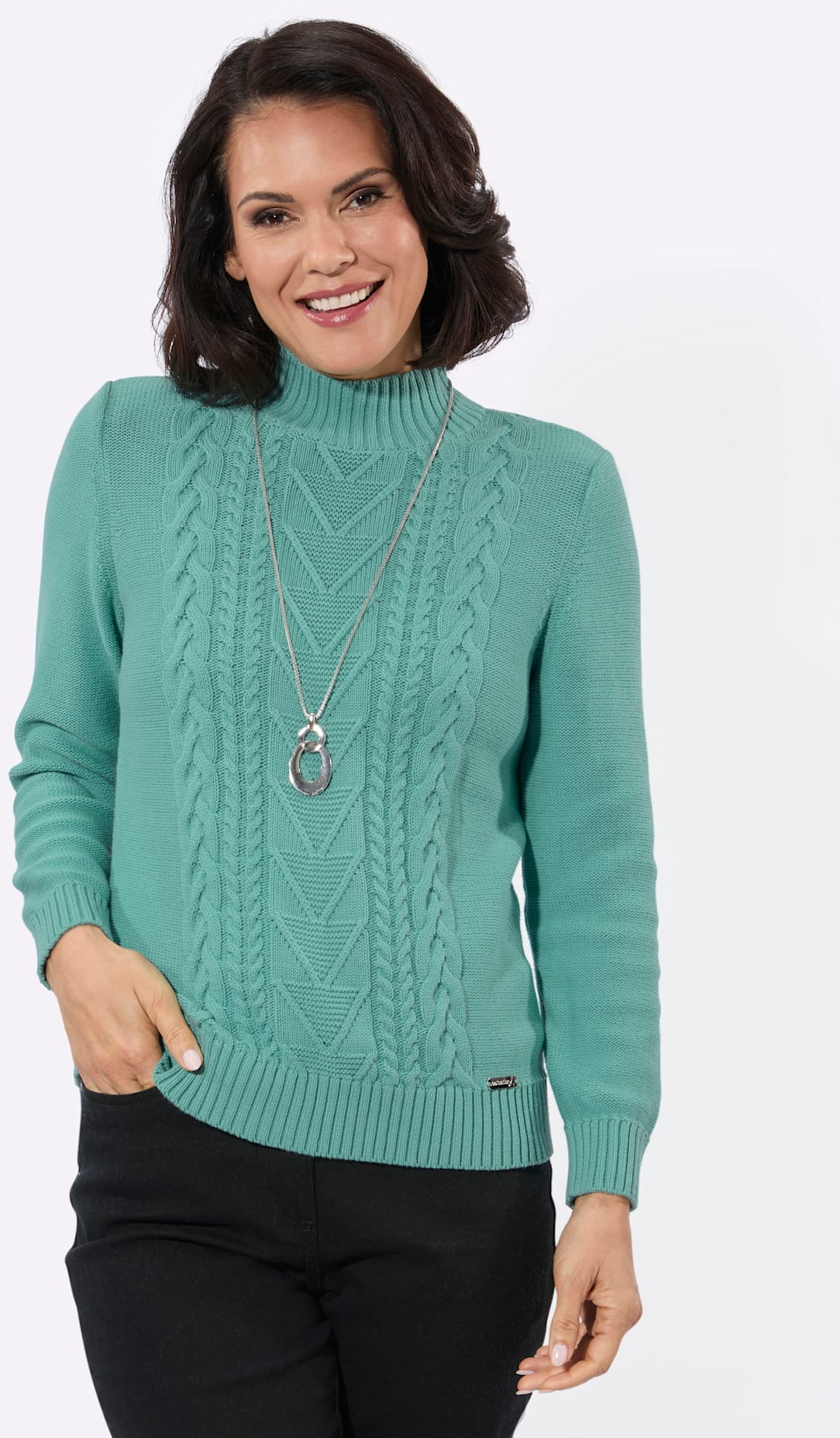 Casual Looks Stehkragenpullover "Stehkragen-Pullover"