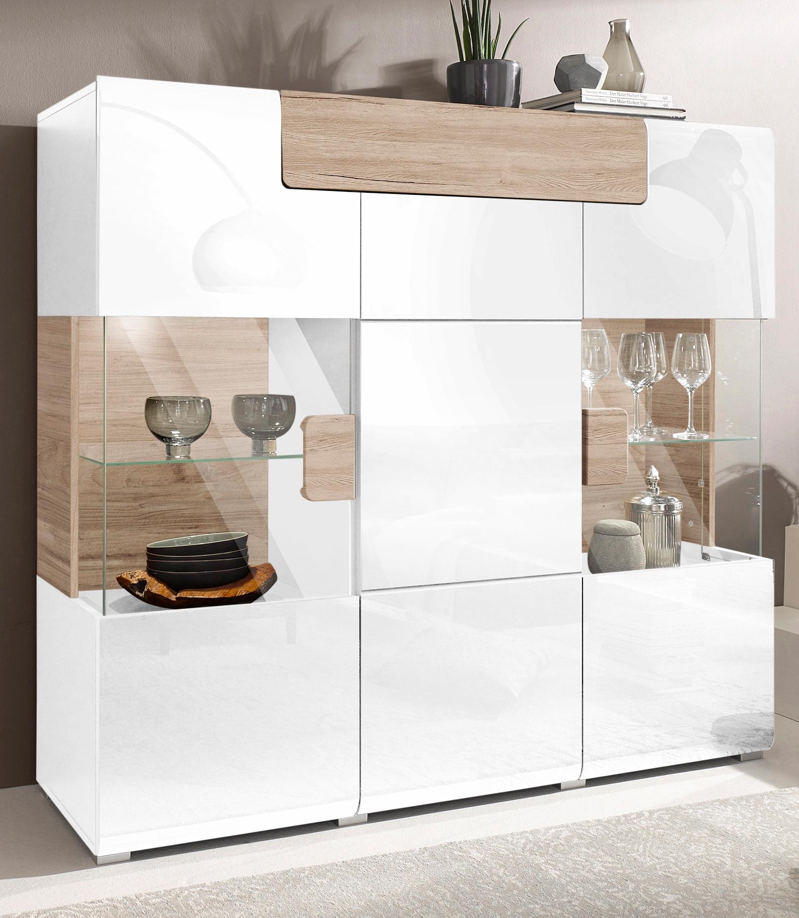 INOSIGN Highboard »Toledo«, Breite 147,4 cm