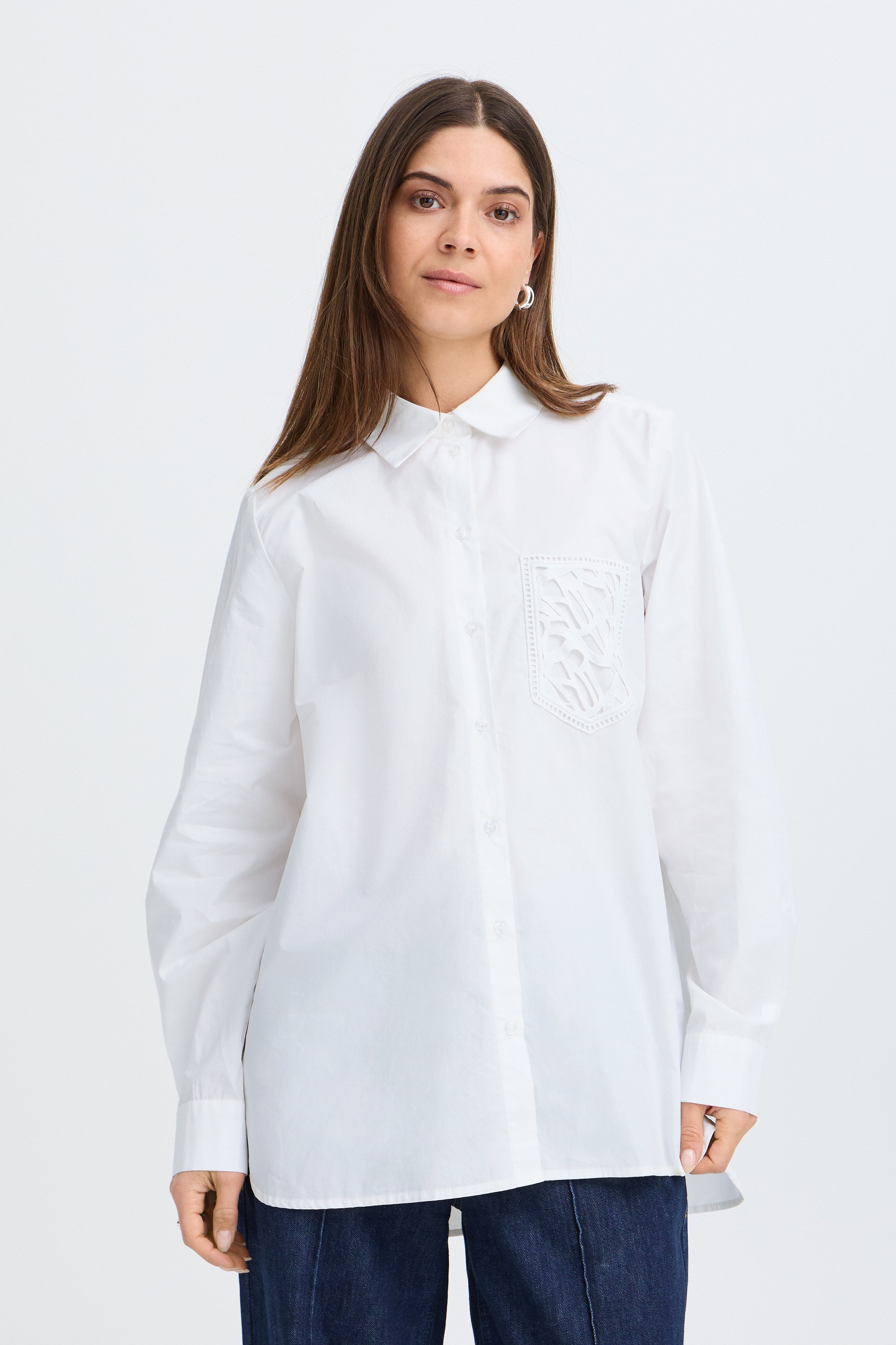 Pulz Jeans Langarmhemd »Damen Langarm PZDENISA«