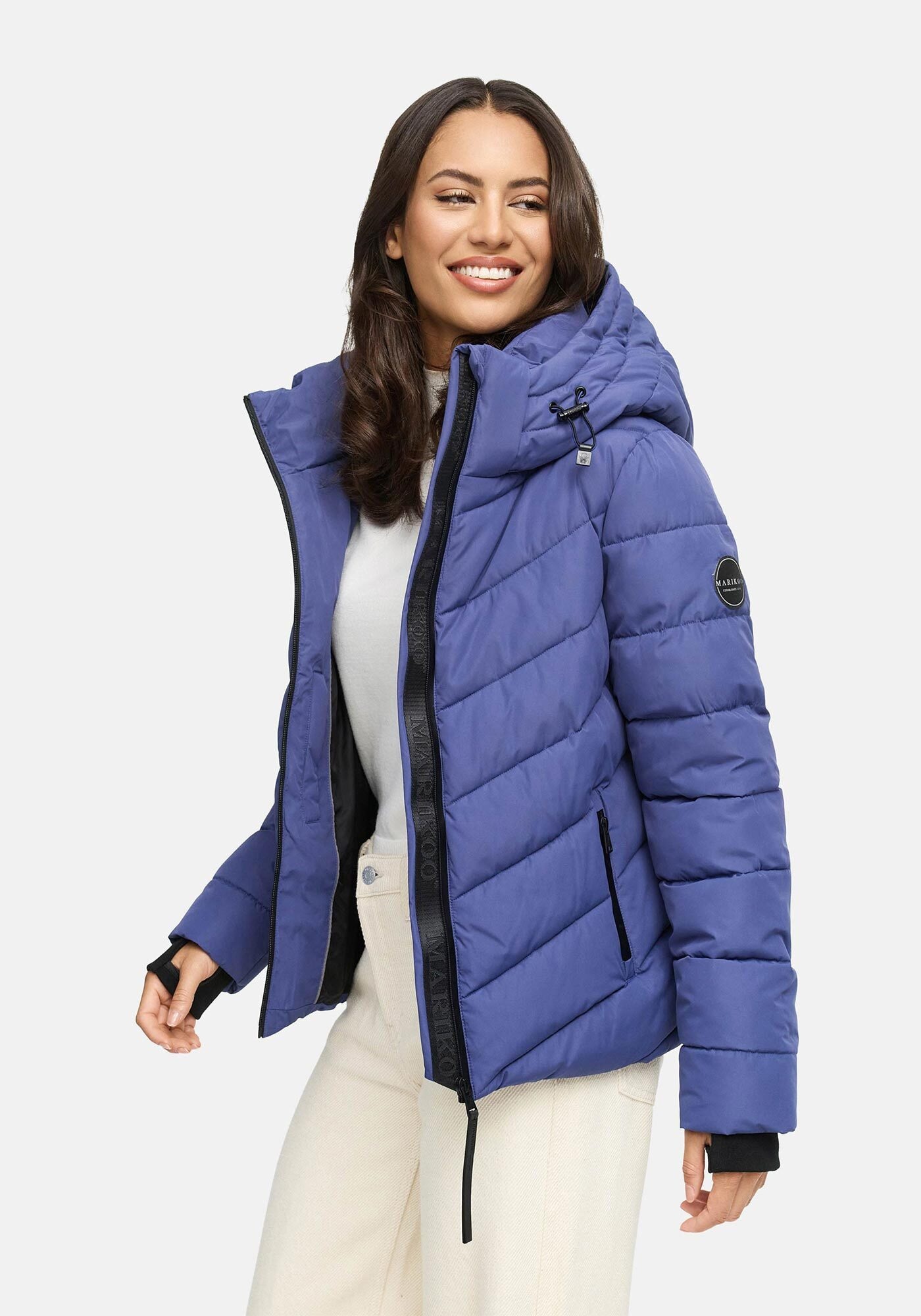 Marikoo Winterjacke »Samuiaa XVI«, mit Kapuze