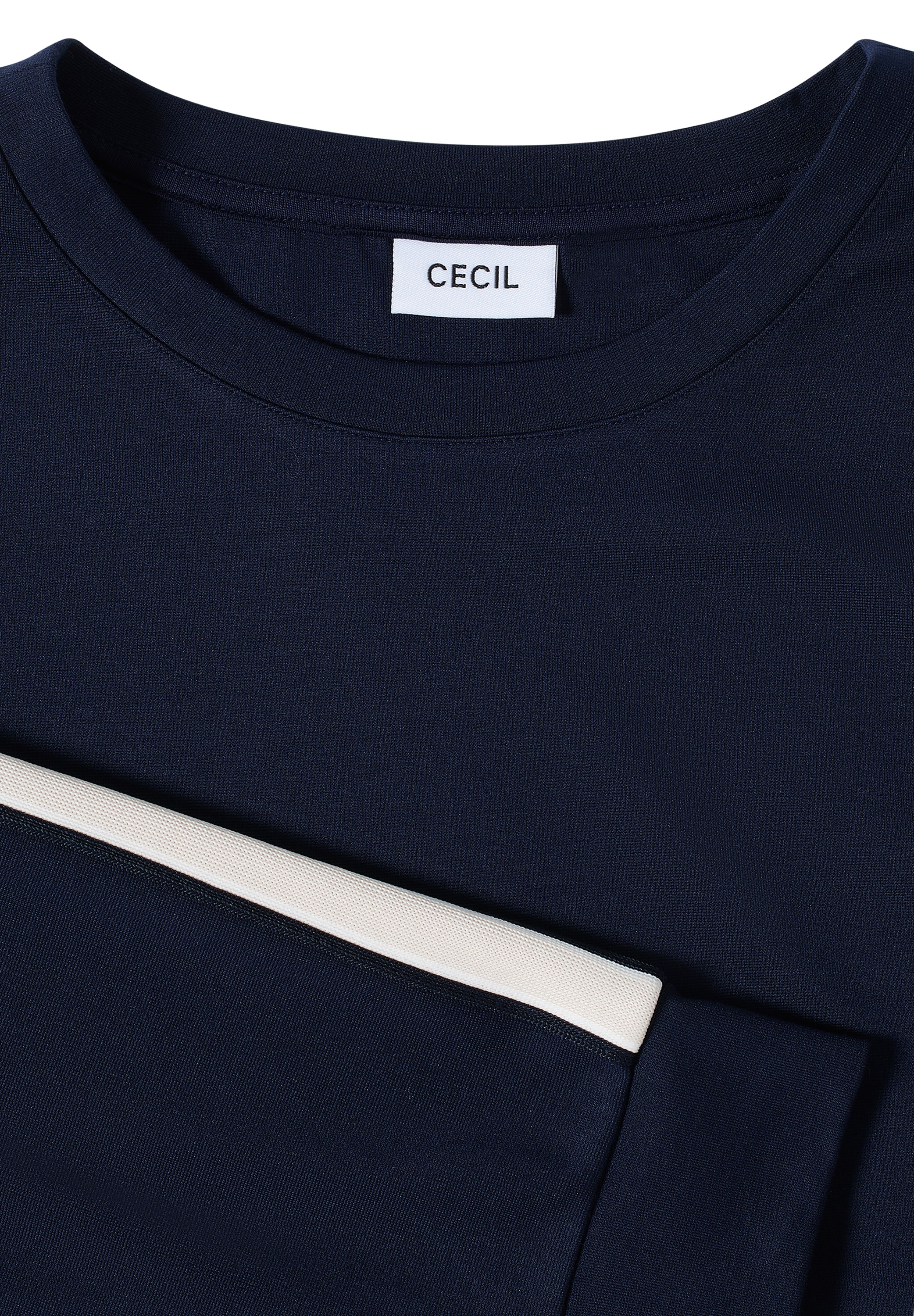 Cecil Sweatshirt, mit Rundhalsausschnitt