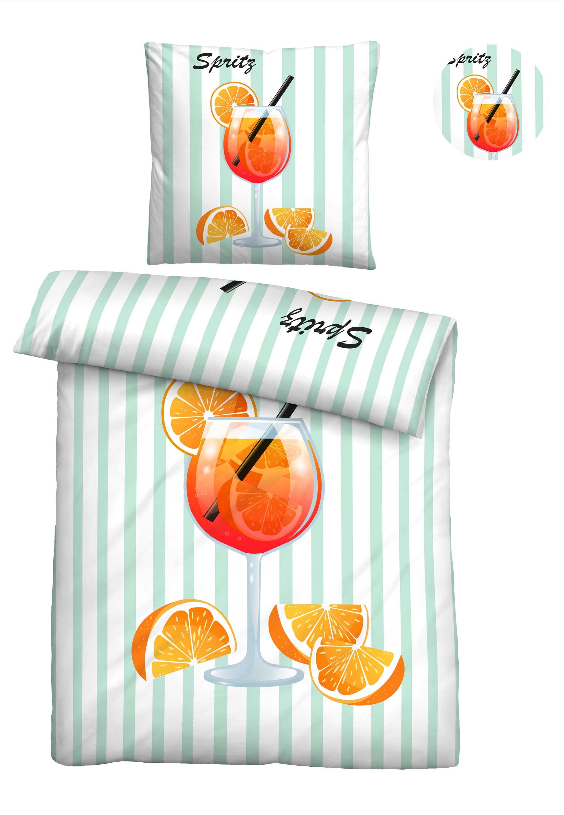 Biberna Bettwäsche »44482« 2 hautfreundlich, kühlend, mit Reißverschluss, ganzjährig einsetzbar