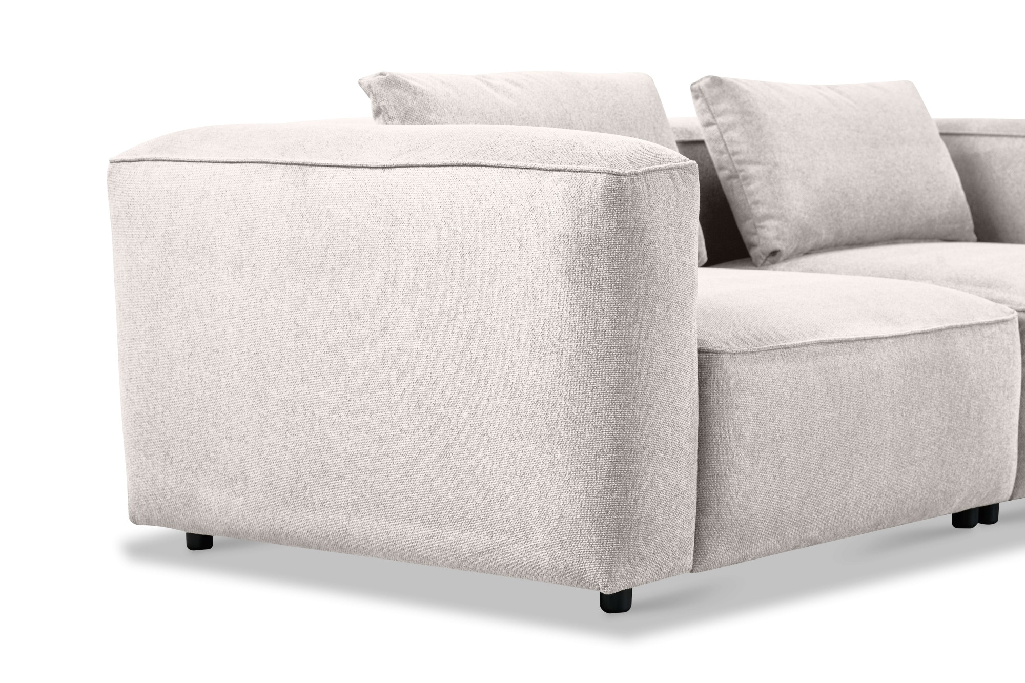 andas 3-Sitzer »Tvinnet«, Breite 228 cm, extra tiefe Sitzfläche, kubisches Sitzvergnügen