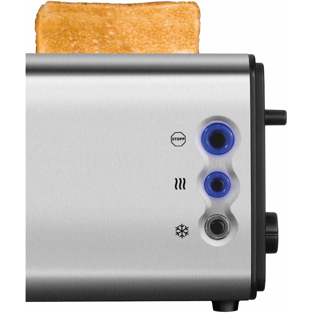 Unold Toaster »Onyx Duplex 38915«, 2 lange Schlitze, für 4 Scheiben, 1400 W