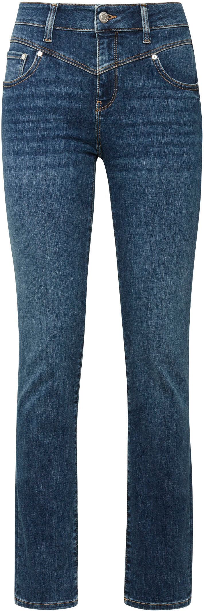 Mavi Slim-fit-Jeans, trageangenehmer Stretchdenim dank hochwertiger Verarbeitung