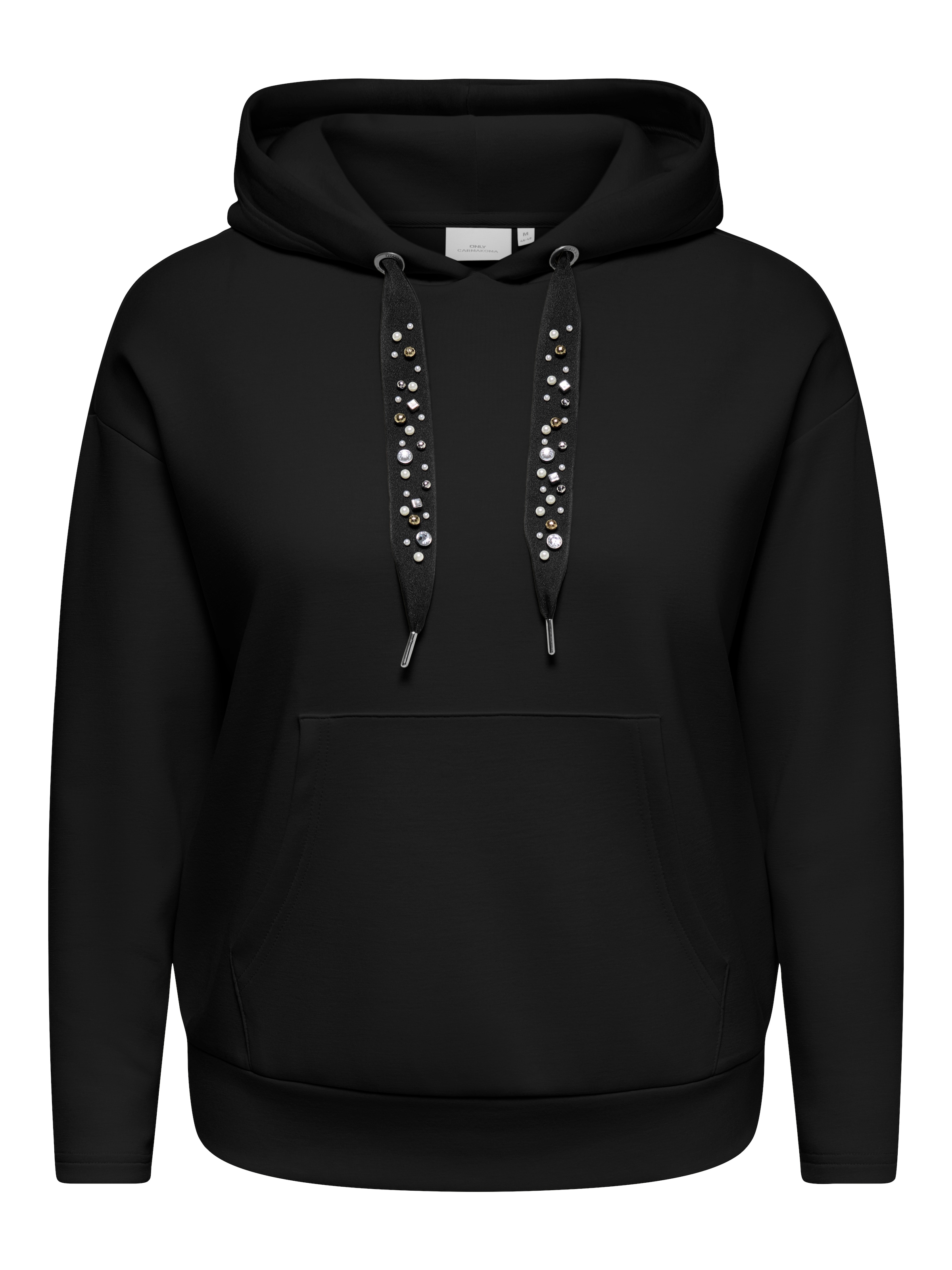 ONLY CARMAKOMA "CARSCARLETT FANCY L/S SWT JRS", Materialmix
