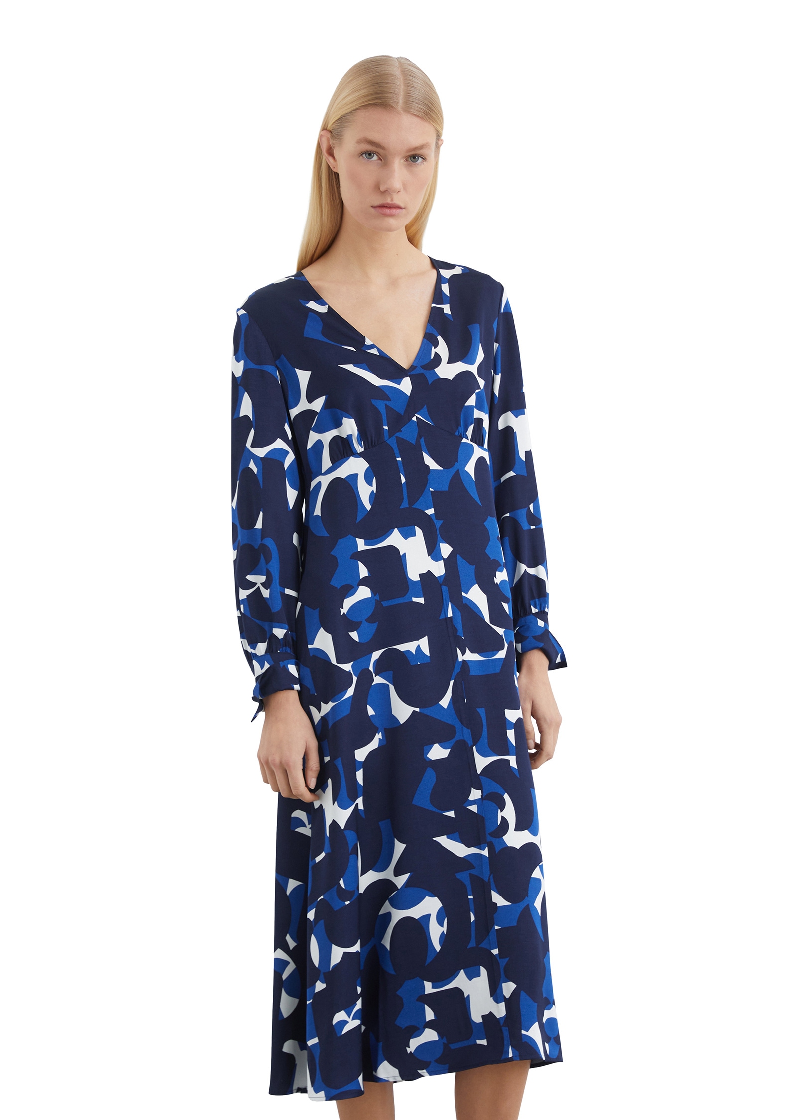 Marc OPolo Midikleid "aus fließender Viskose" günstig online kaufen
