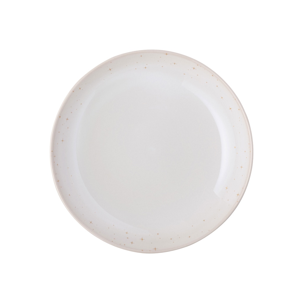 like. by Villeroy & Boch Schale »Dessertschale mit Fuß Winter Glow ø 24 cm beige«