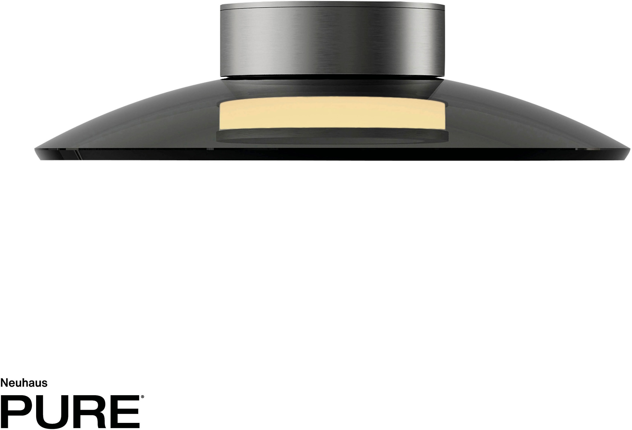 Neuhaus PURE LED Deckenleuchte »PURE Moon« LED-Board 1 Stk. Warmweiß Dimmfähig über separaten Dimmer